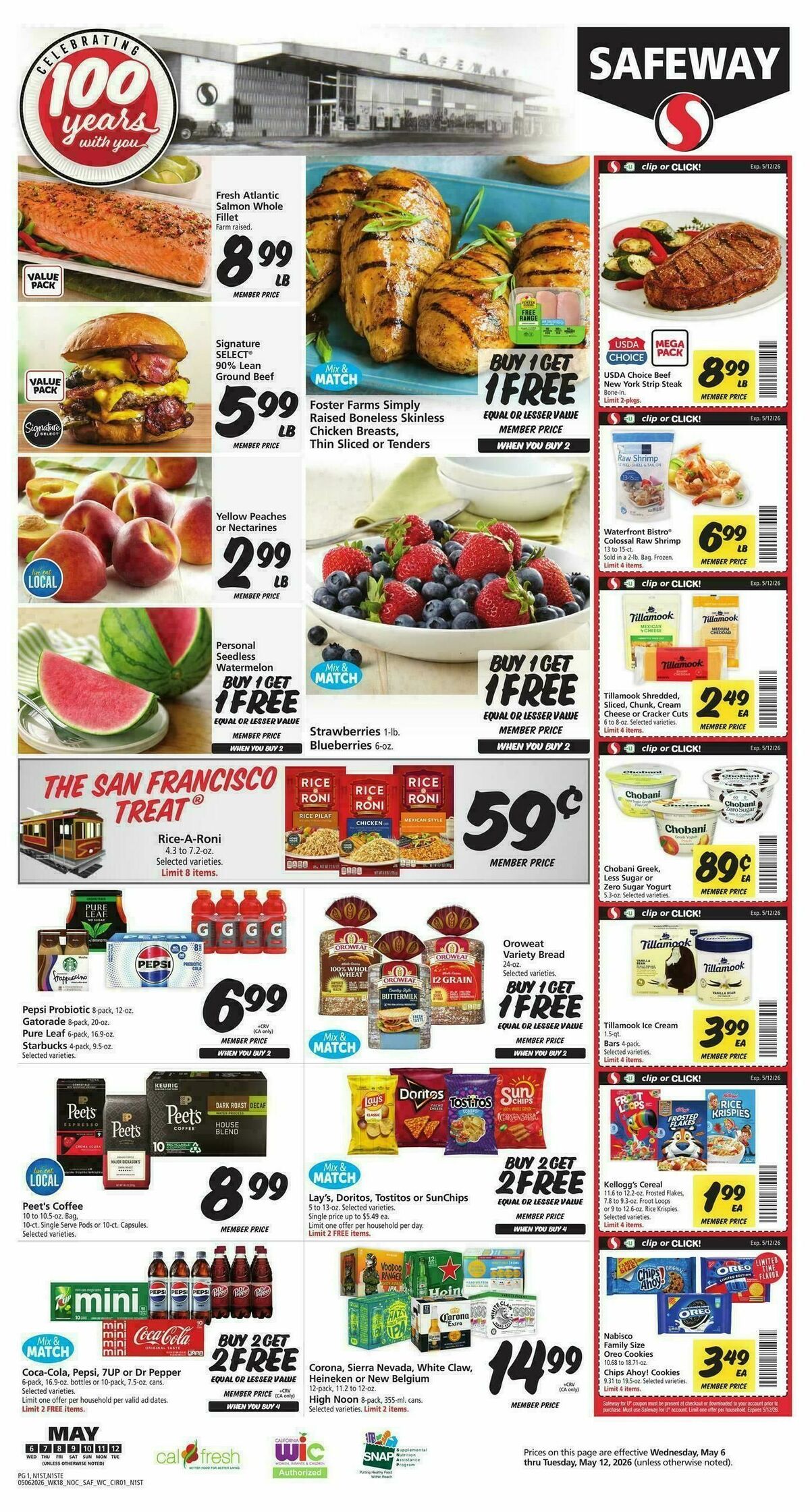 Safeway Weekly Ad from May 6