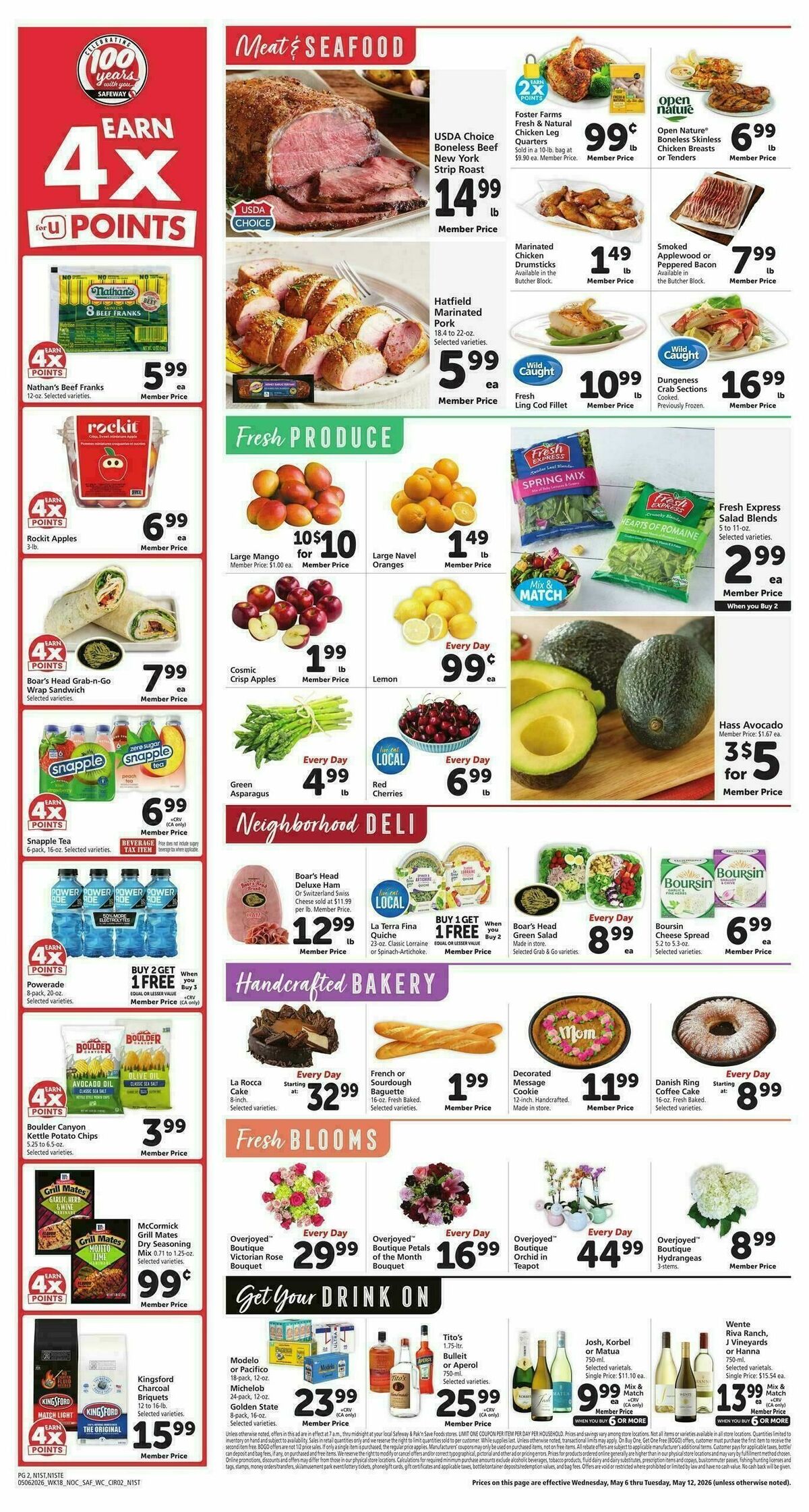 Safeway Weekly Ad from May 6