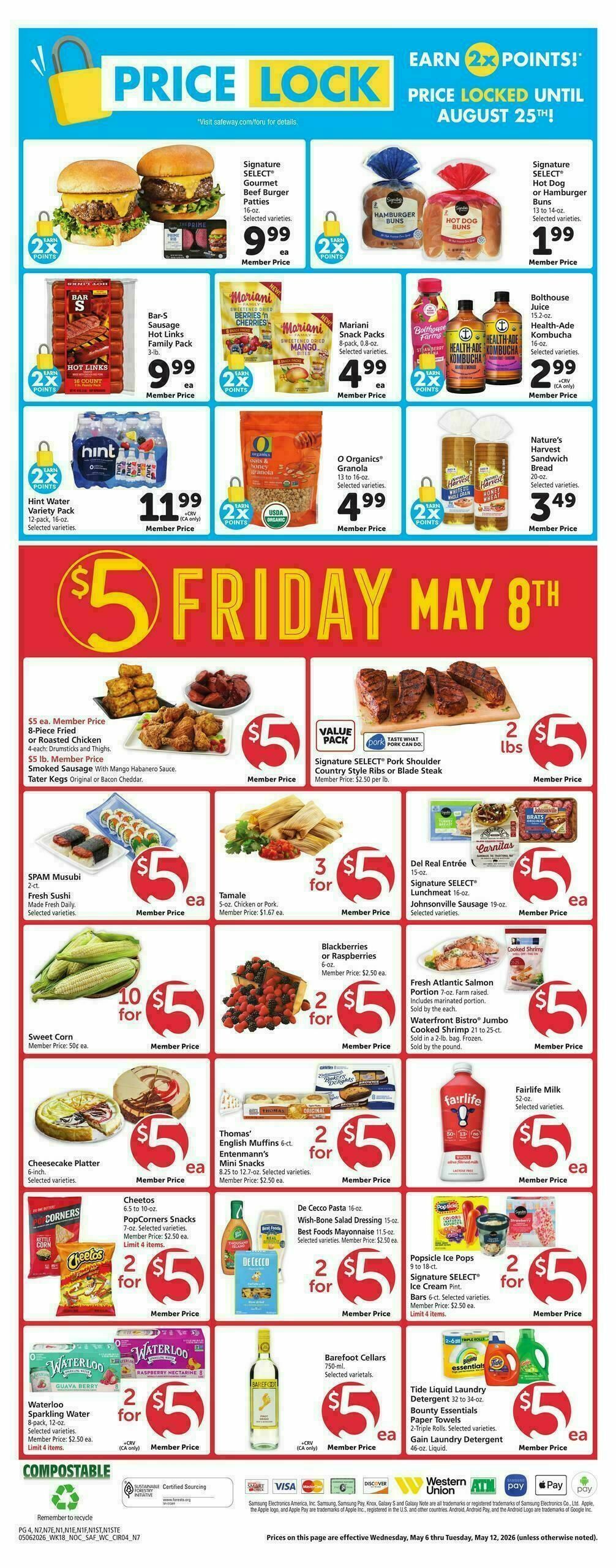 Safeway Weekly Ad from May 6