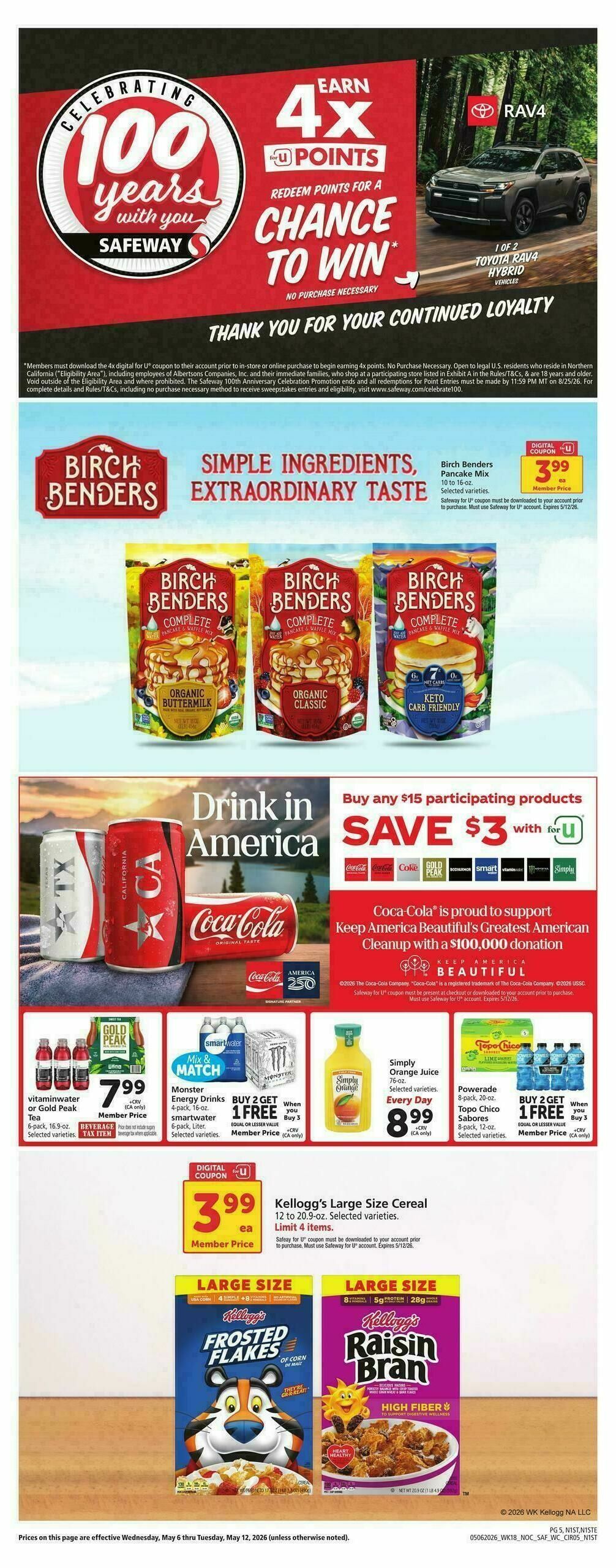 Safeway Weekly Ad from May 6