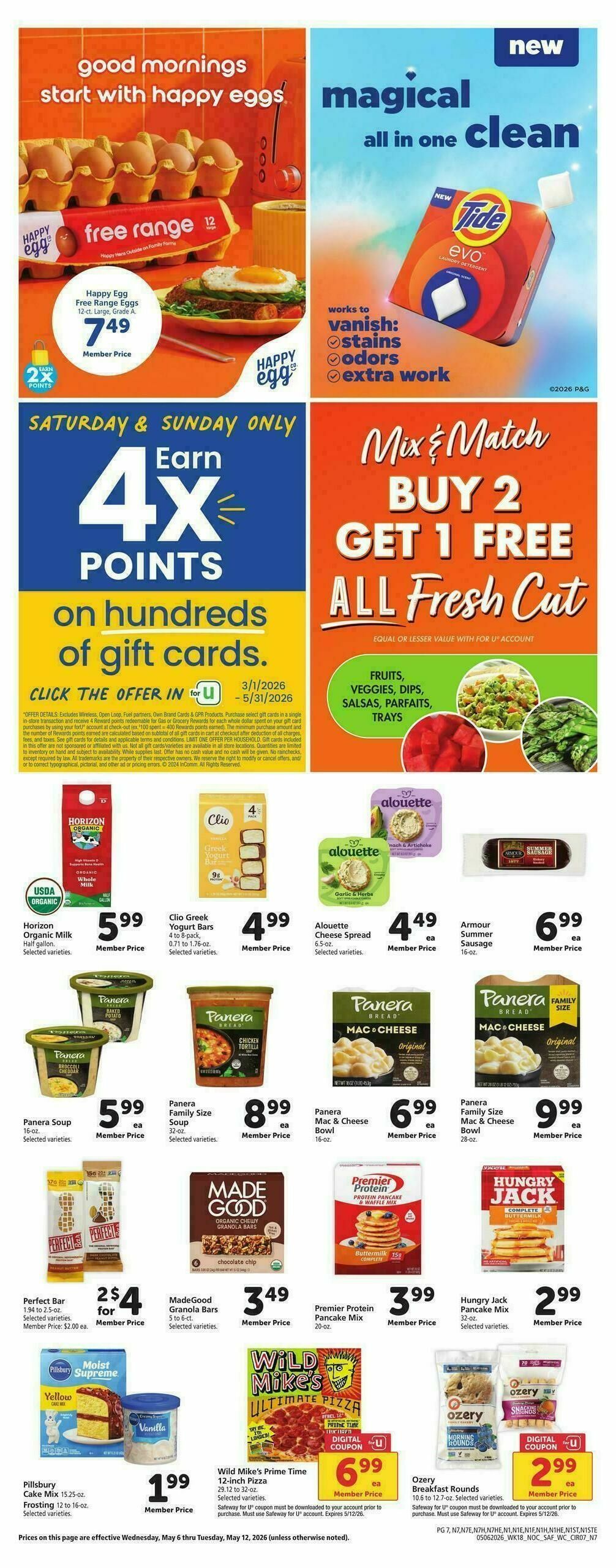 Safeway Weekly Ad from May 6