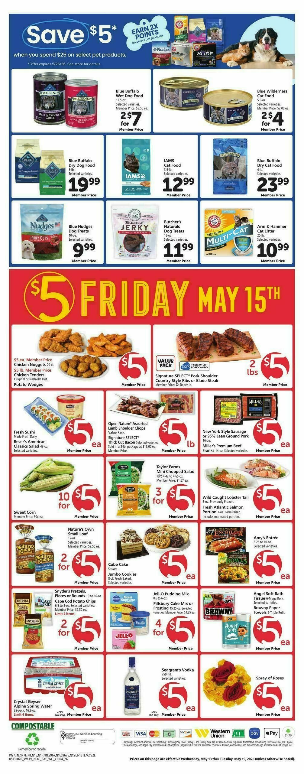 Safeway Weekly Ad from May 13
