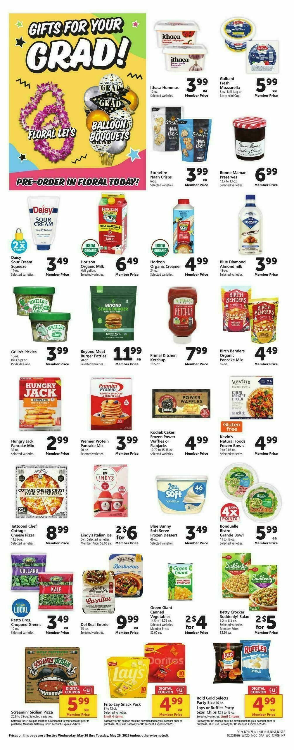 Safeway Weekly Ad from May 20