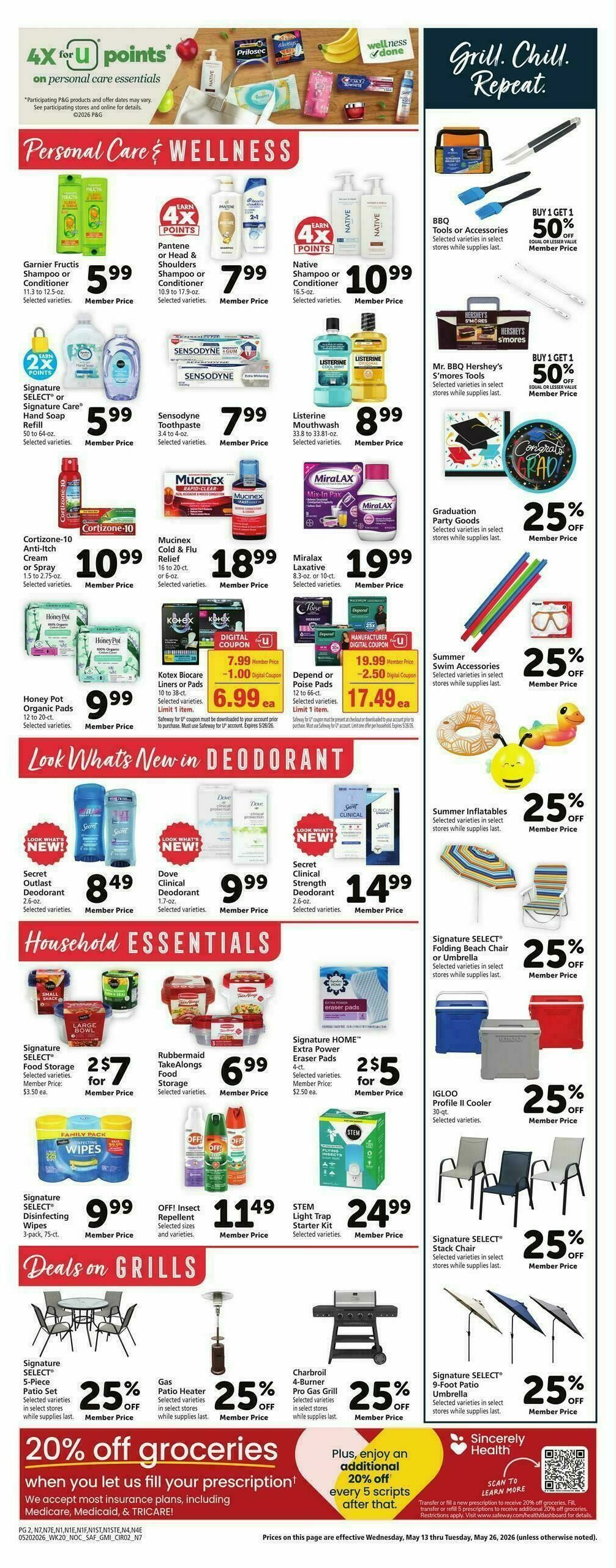 Safeway Weekly Ad from May 20