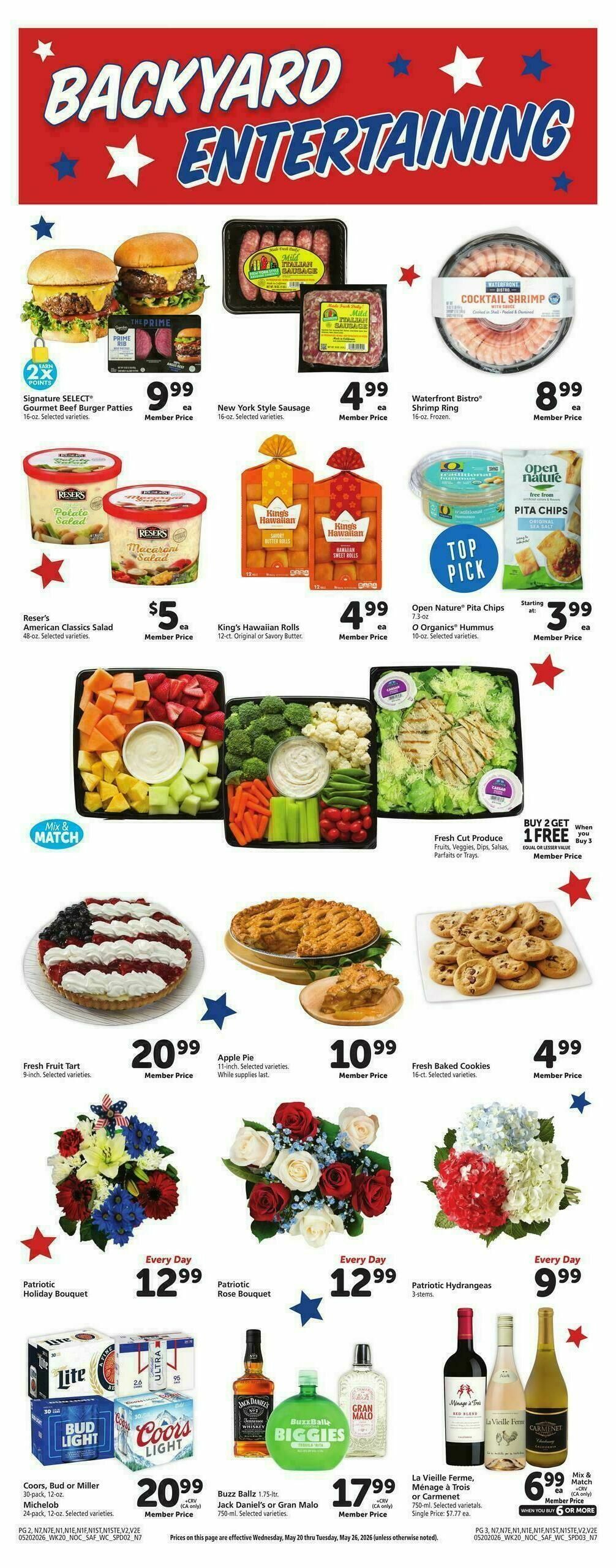 Safeway Weekly Ad from May 20