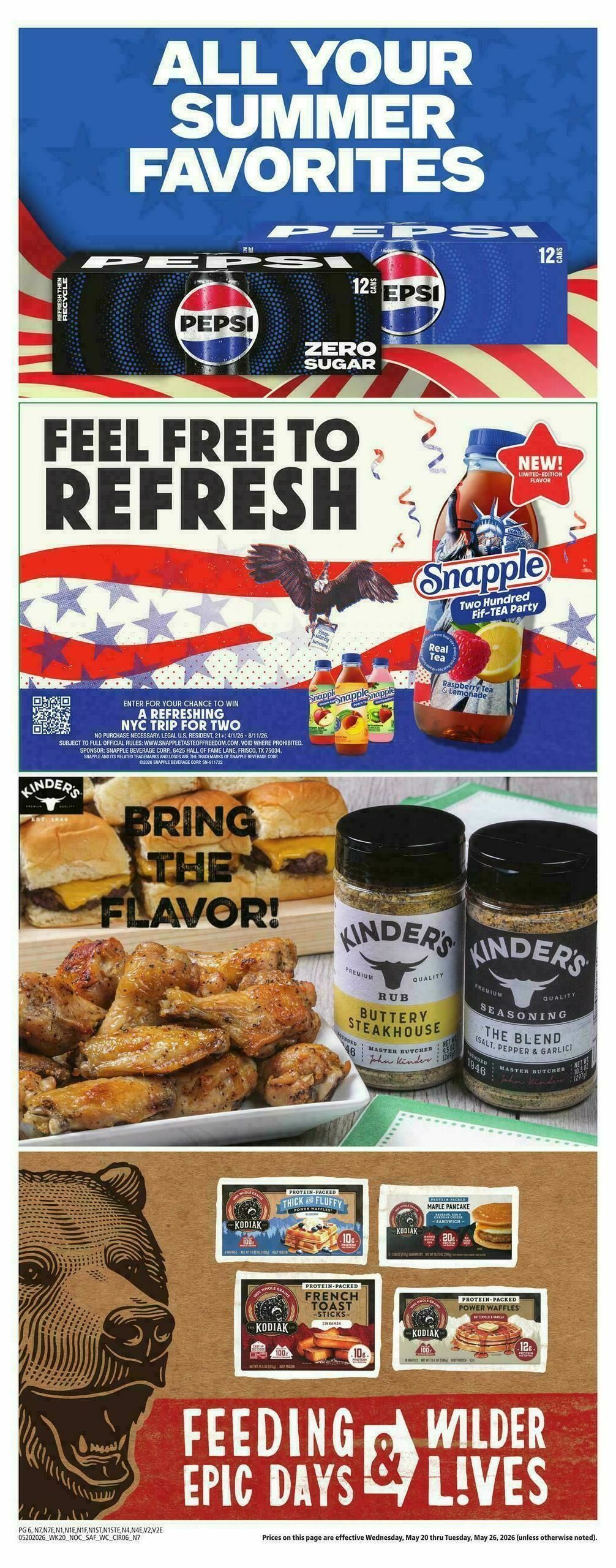 Safeway Weekly Ad from May 20