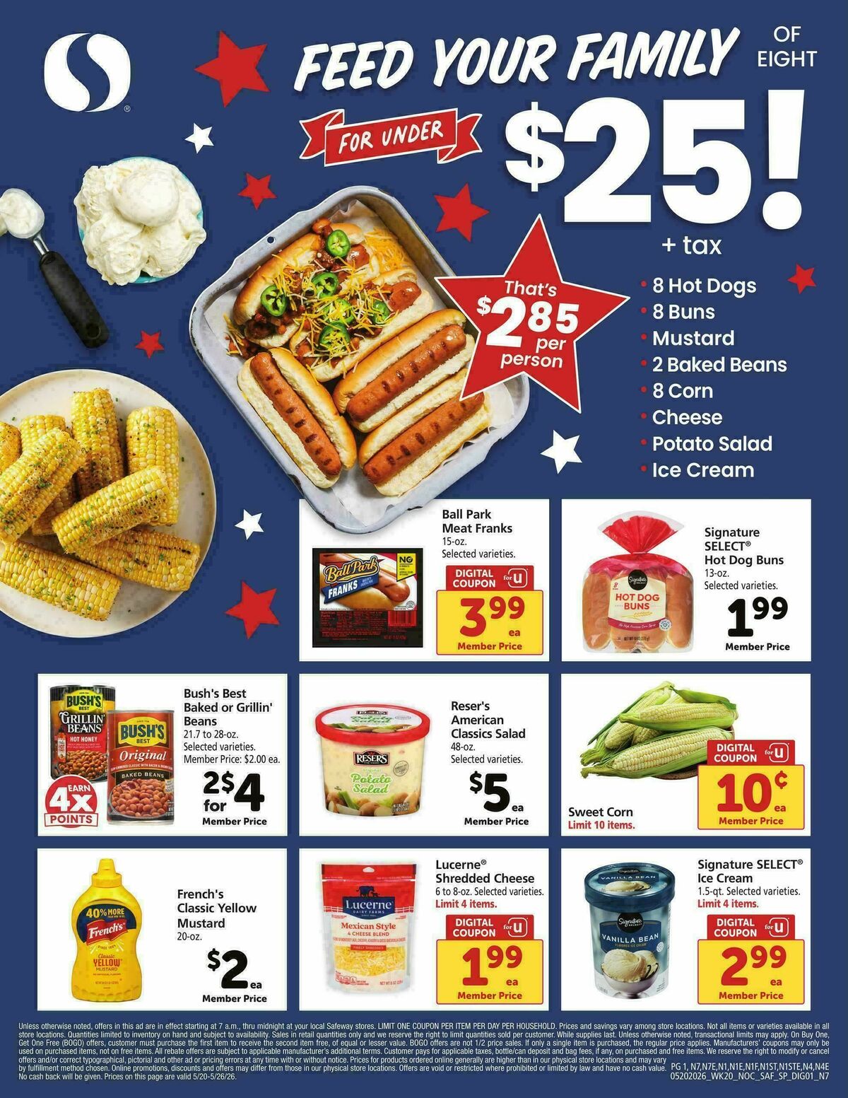 Safeway Specialty Publication Weekly Ad from May 20