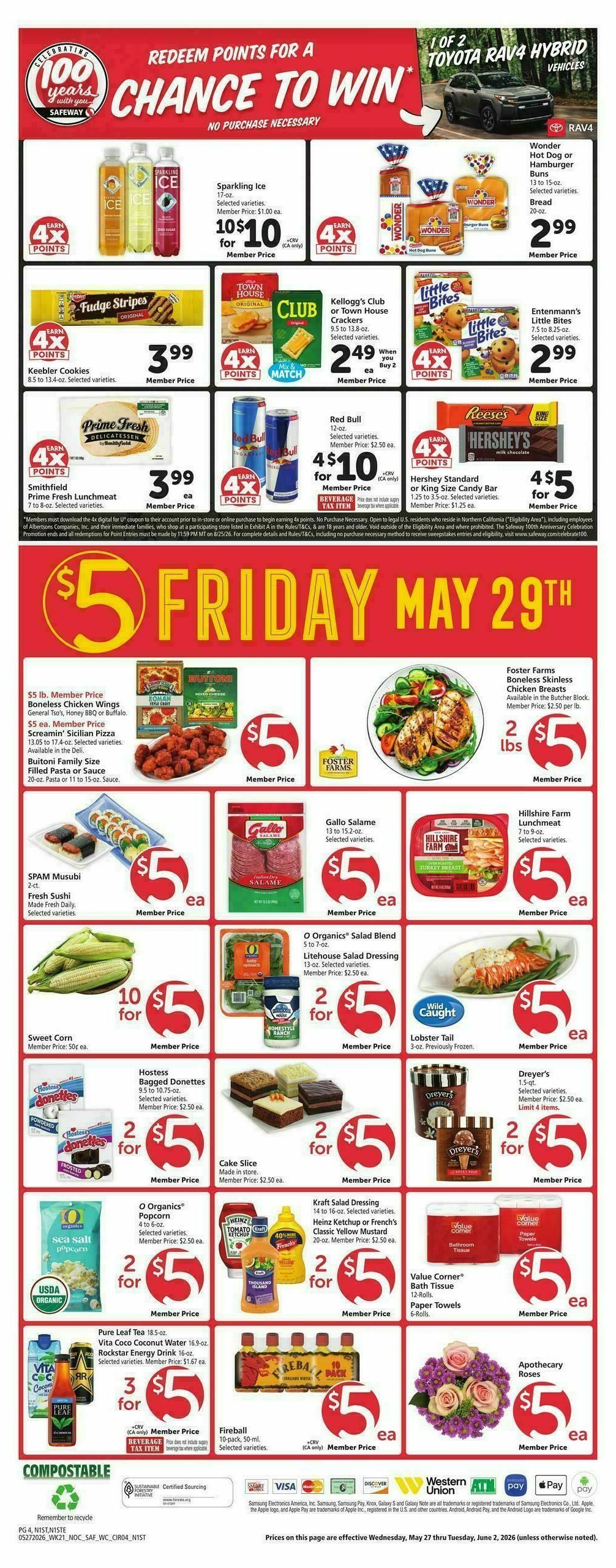 Safeway Weekly Ad from May 27