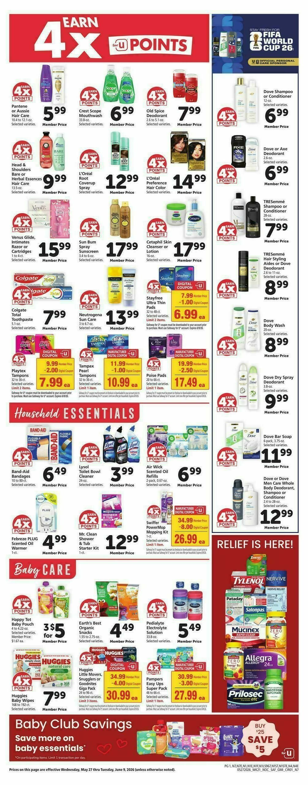 Safeway Weekly Ad from May 27