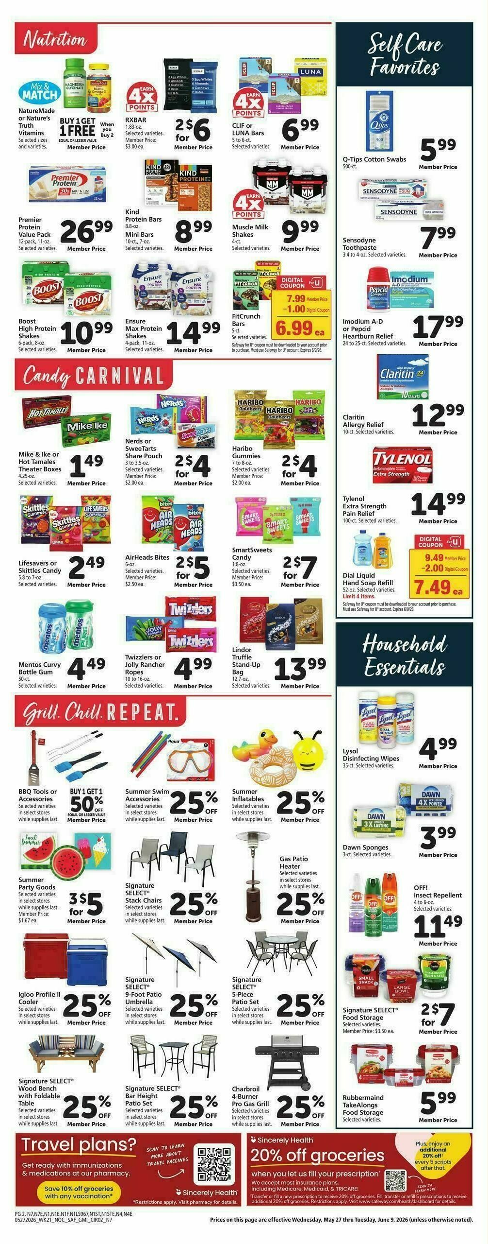 Safeway Weekly Ad from May 27