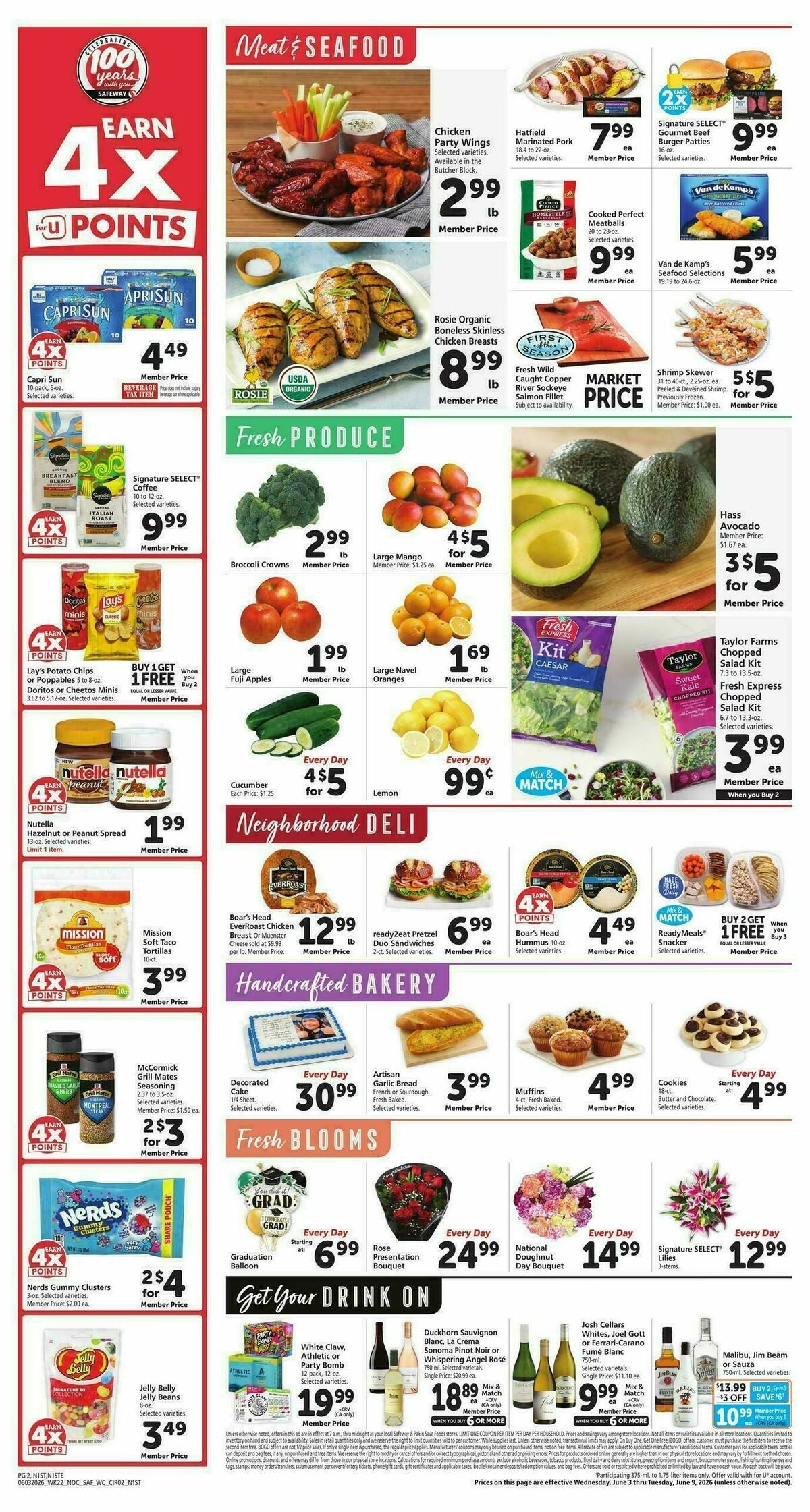Safeway Weekly Ad from June 3