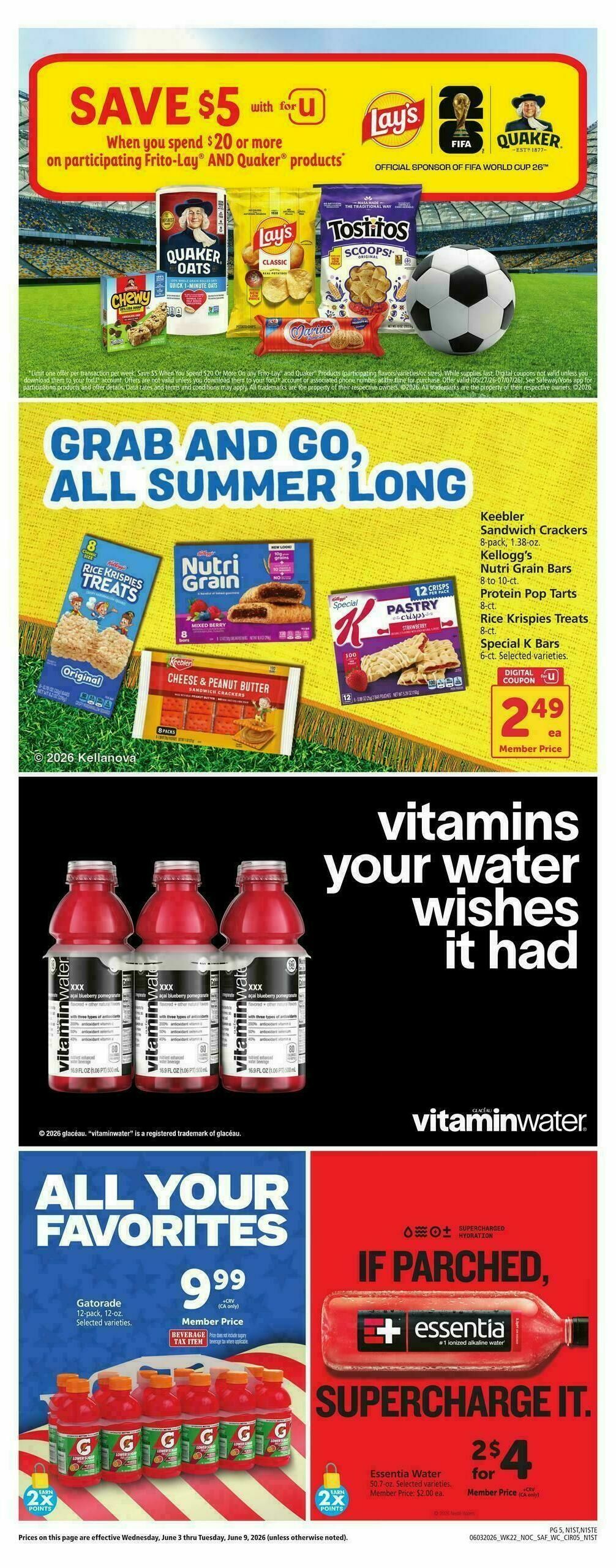 Safeway Weekly Ad from June 3