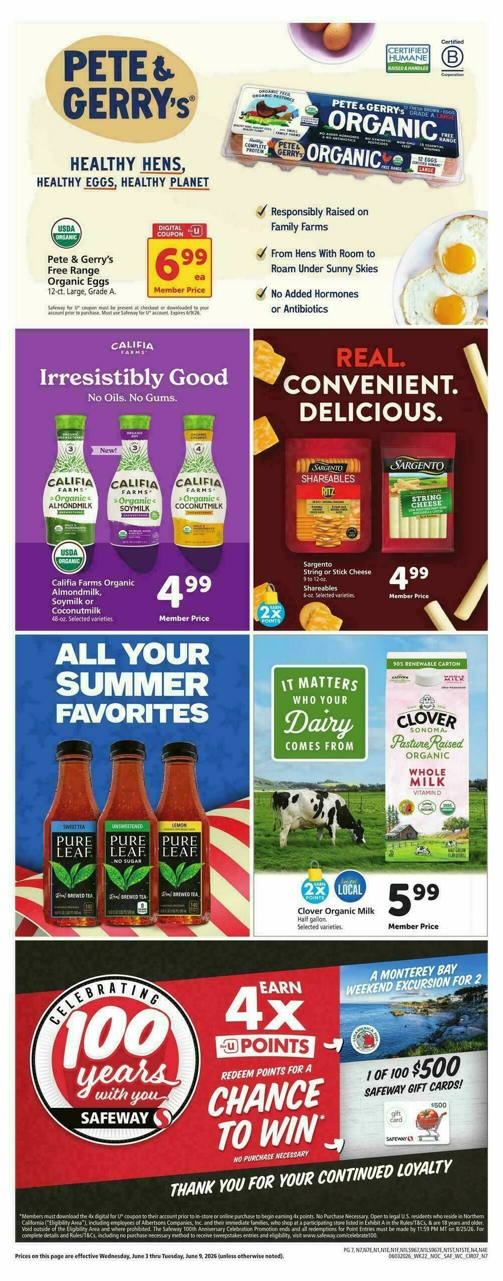 Safeway Weekly Ad from June 3