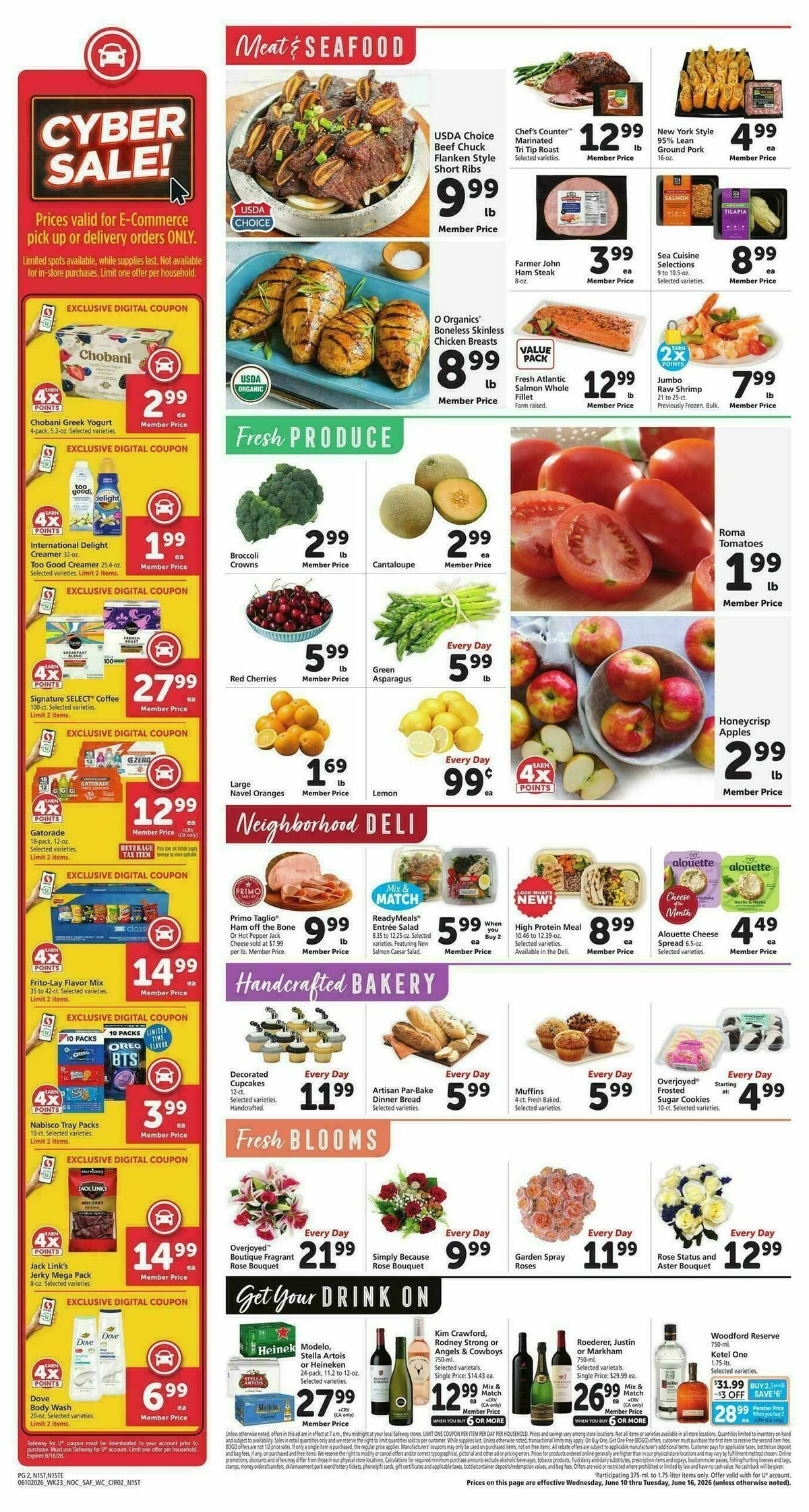 Safeway Weekly Ad from June 10