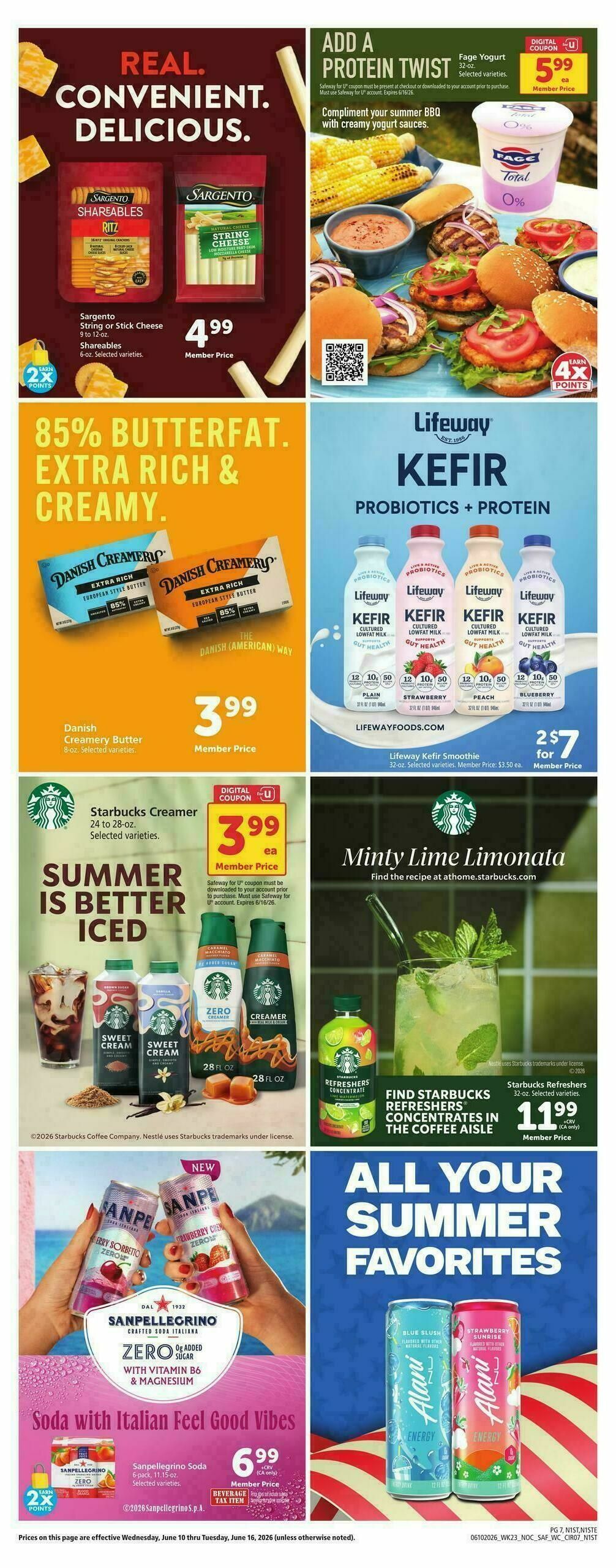 Safeway Weekly Ad from June 10