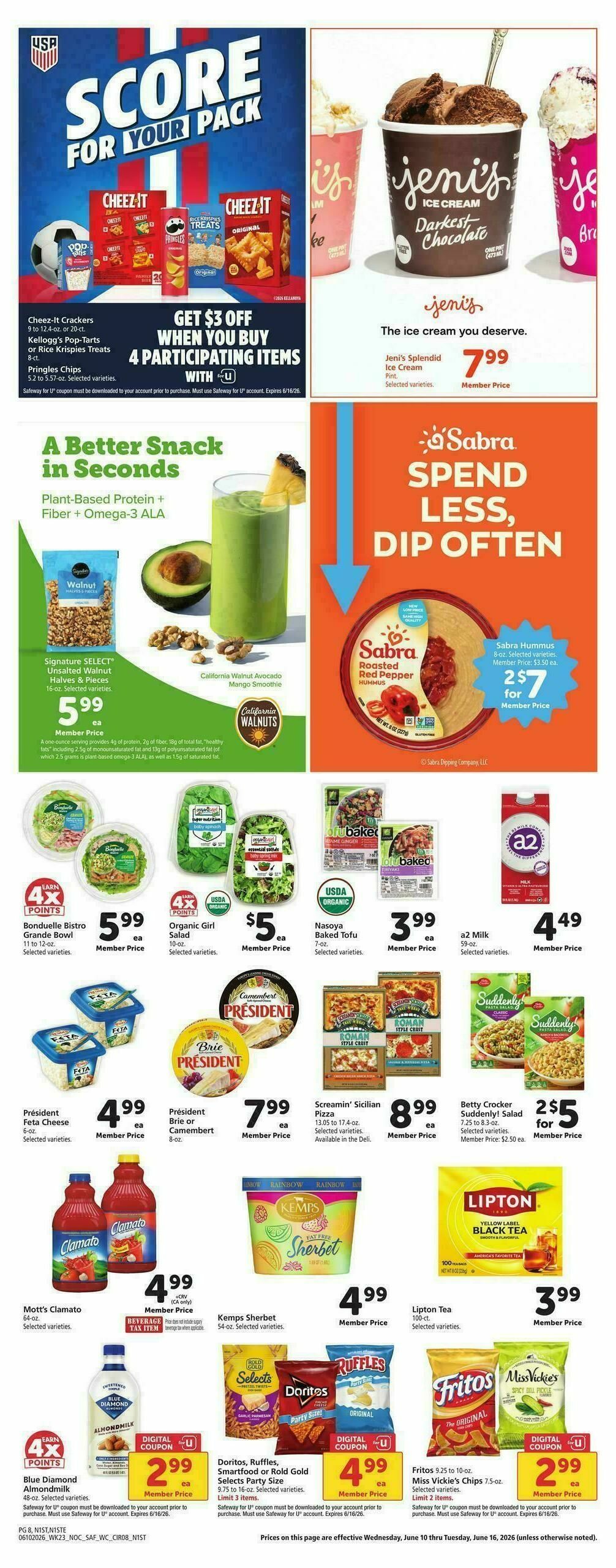 Safeway Weekly Ad from June 10