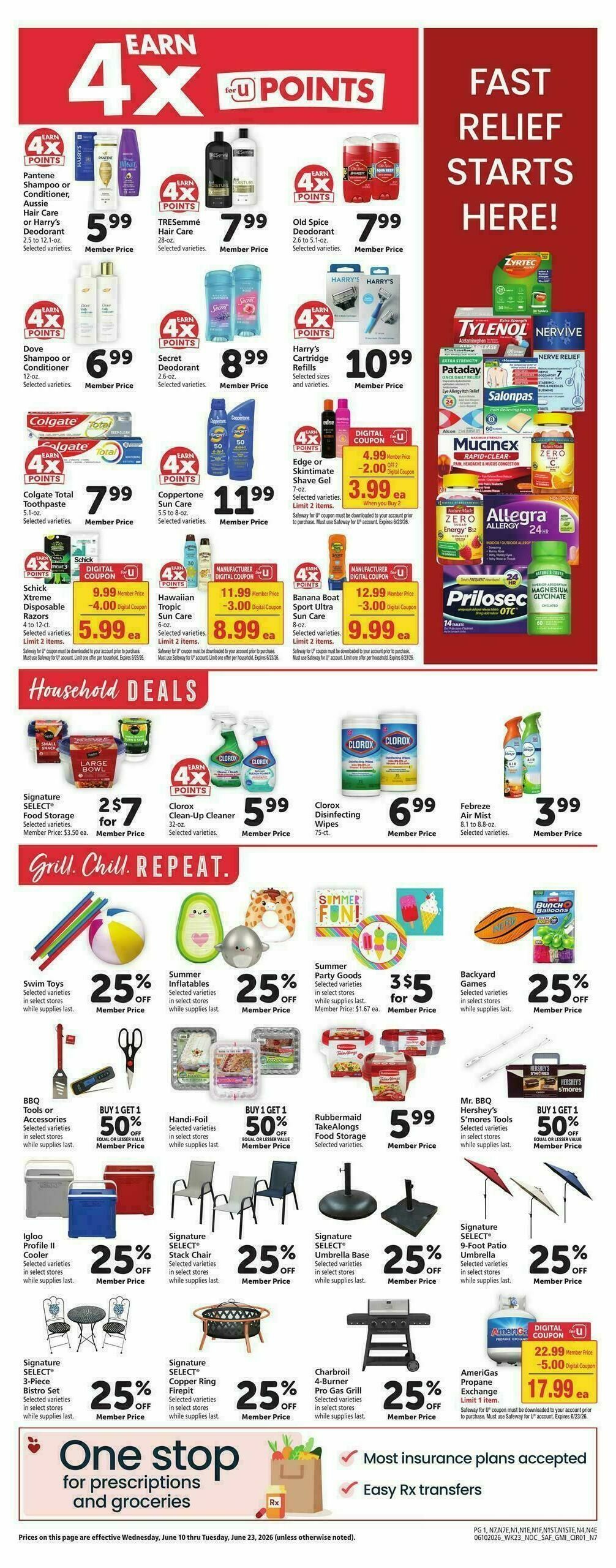 Safeway Weekly Ad from June 10