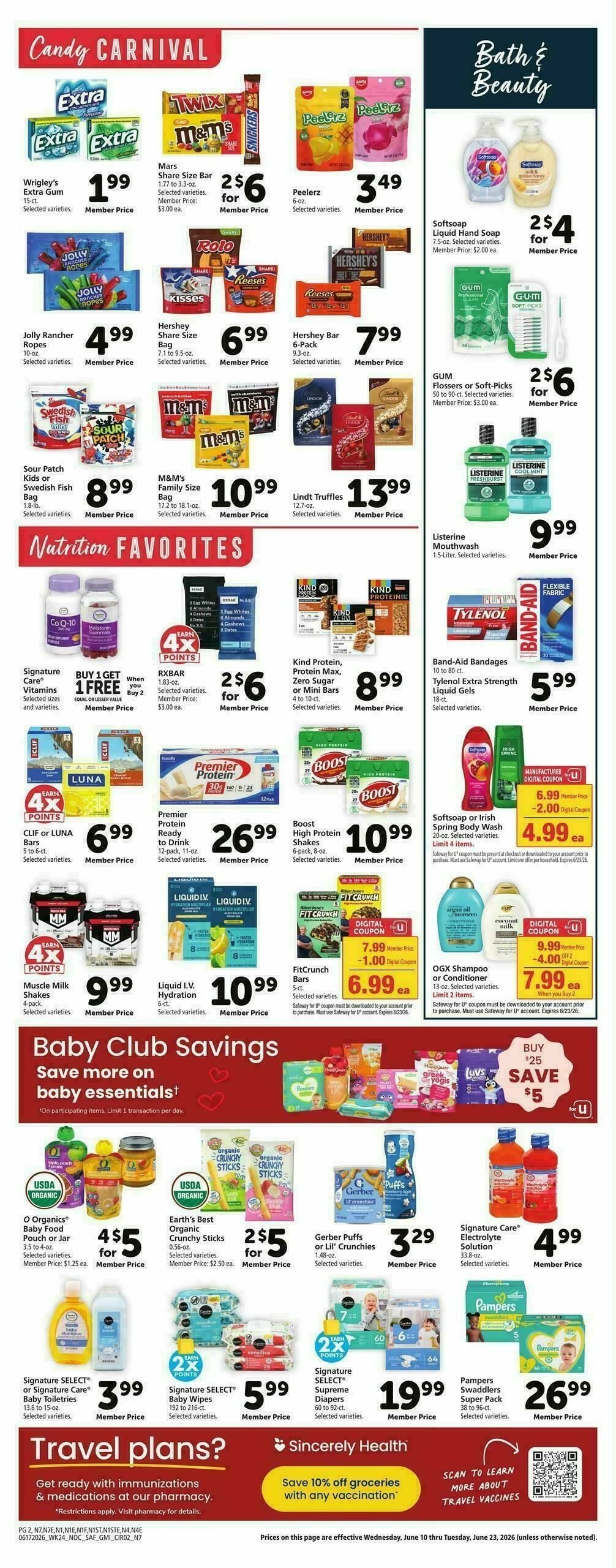 Safeway Weekly Ad from June 17