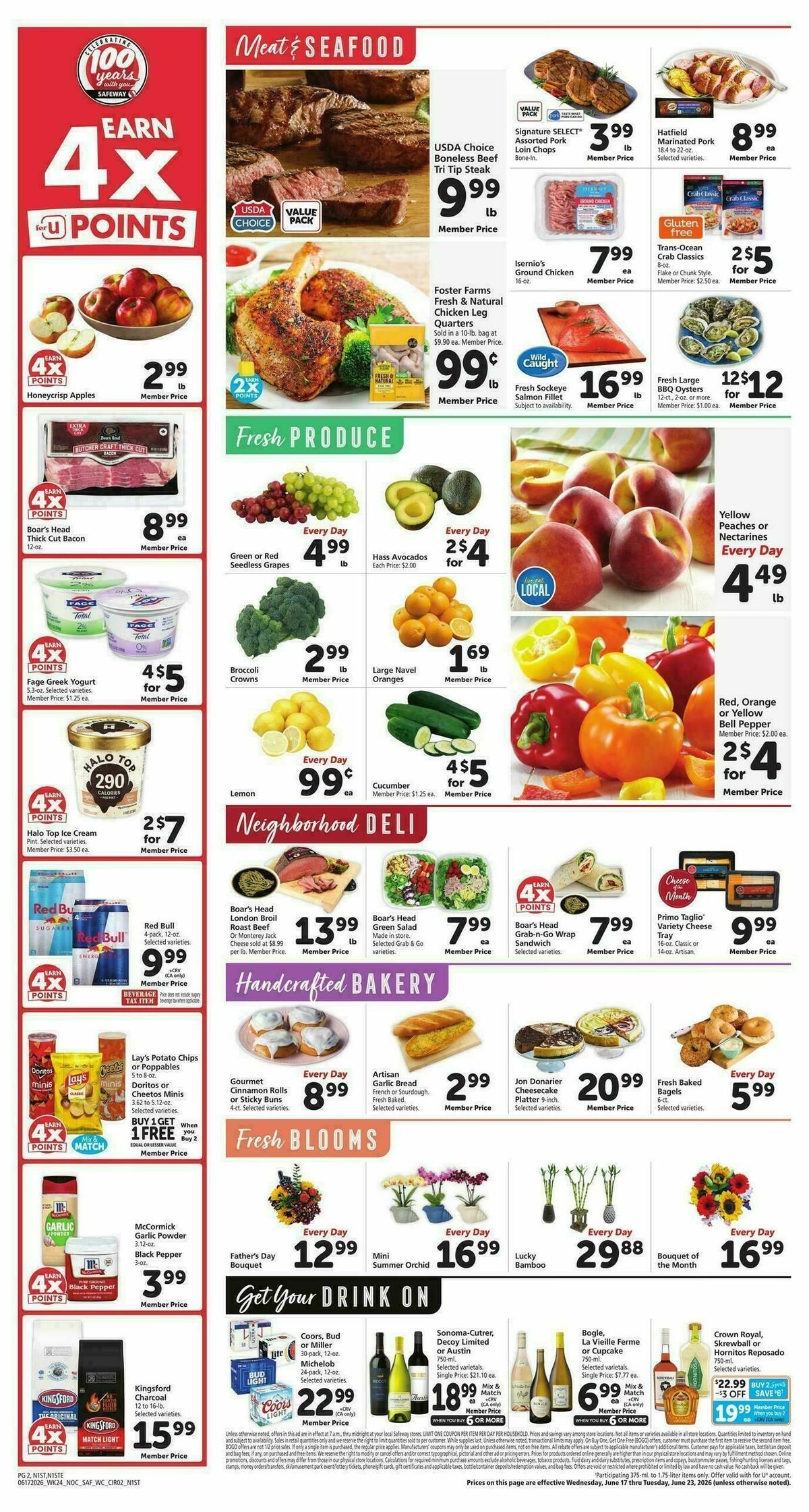 Safeway Weekly Ad from June 17