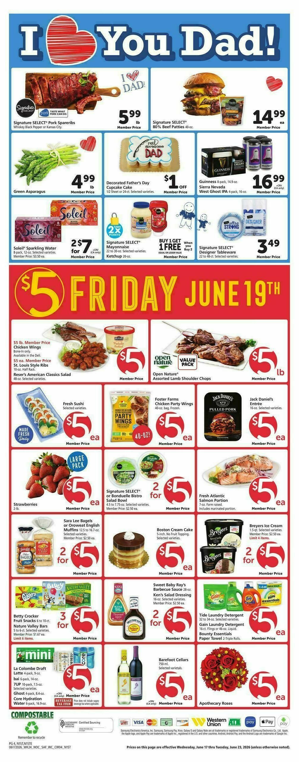 Safeway Weekly Ad from June 17