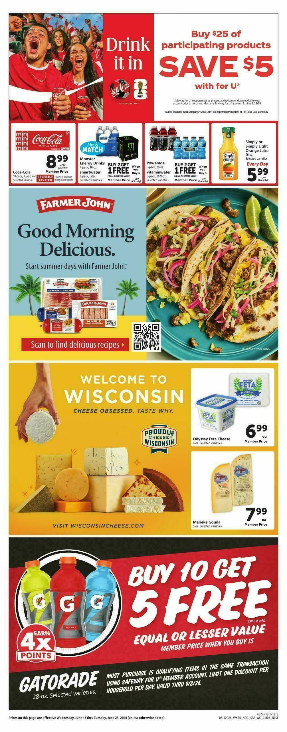 Safeway Weekly Ad from June 17