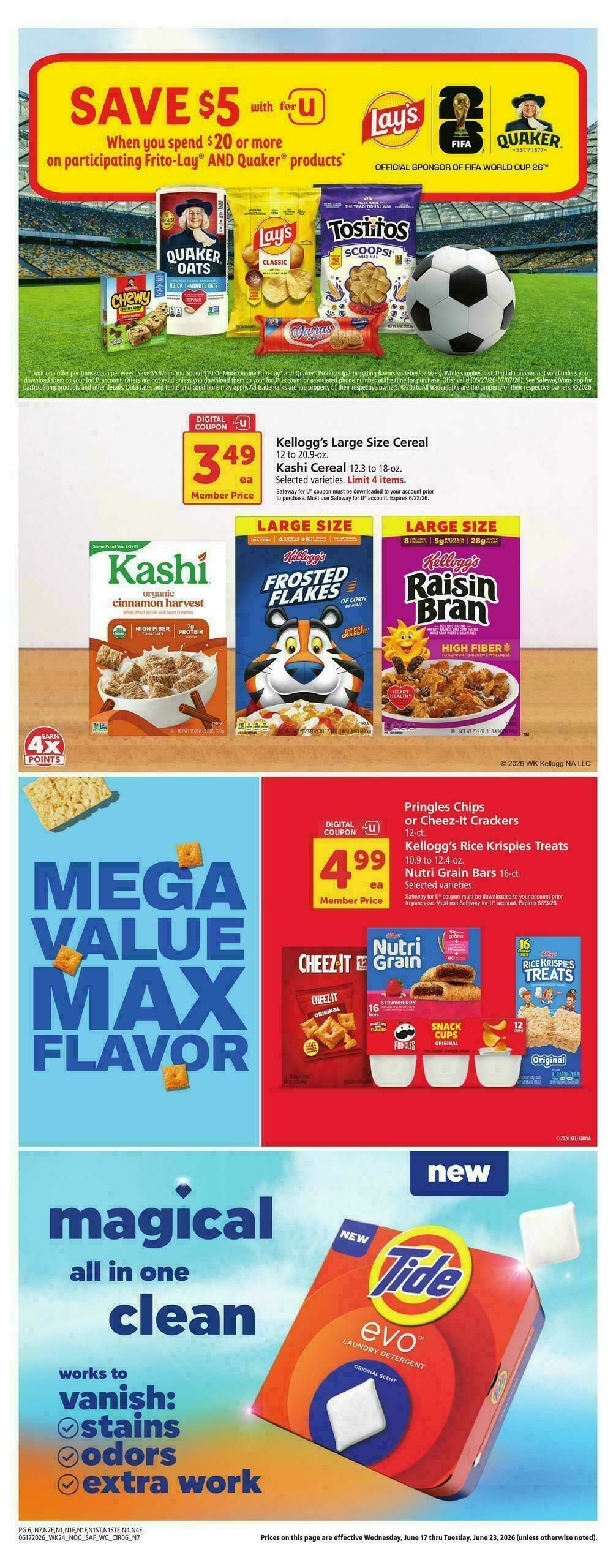 Safeway Weekly Ad from June 17