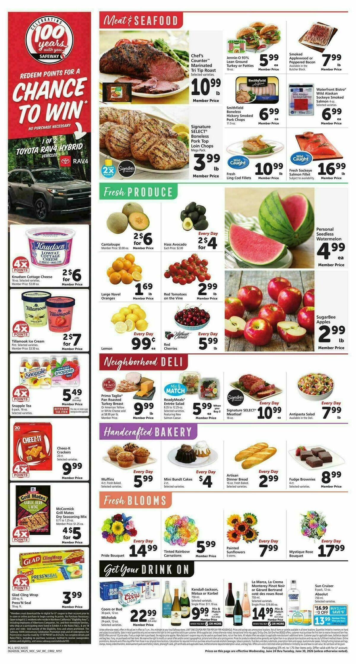 Safeway Weekly Ad from June 24