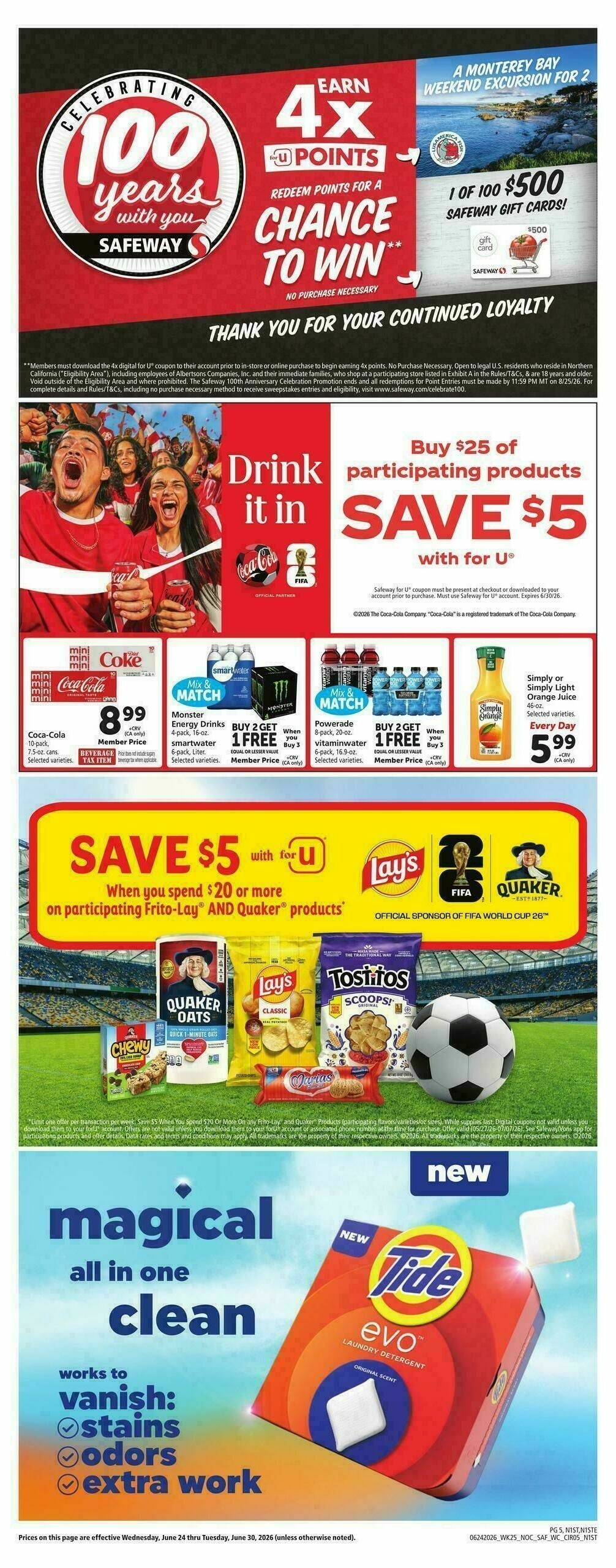 Safeway Weekly Ad from June 24