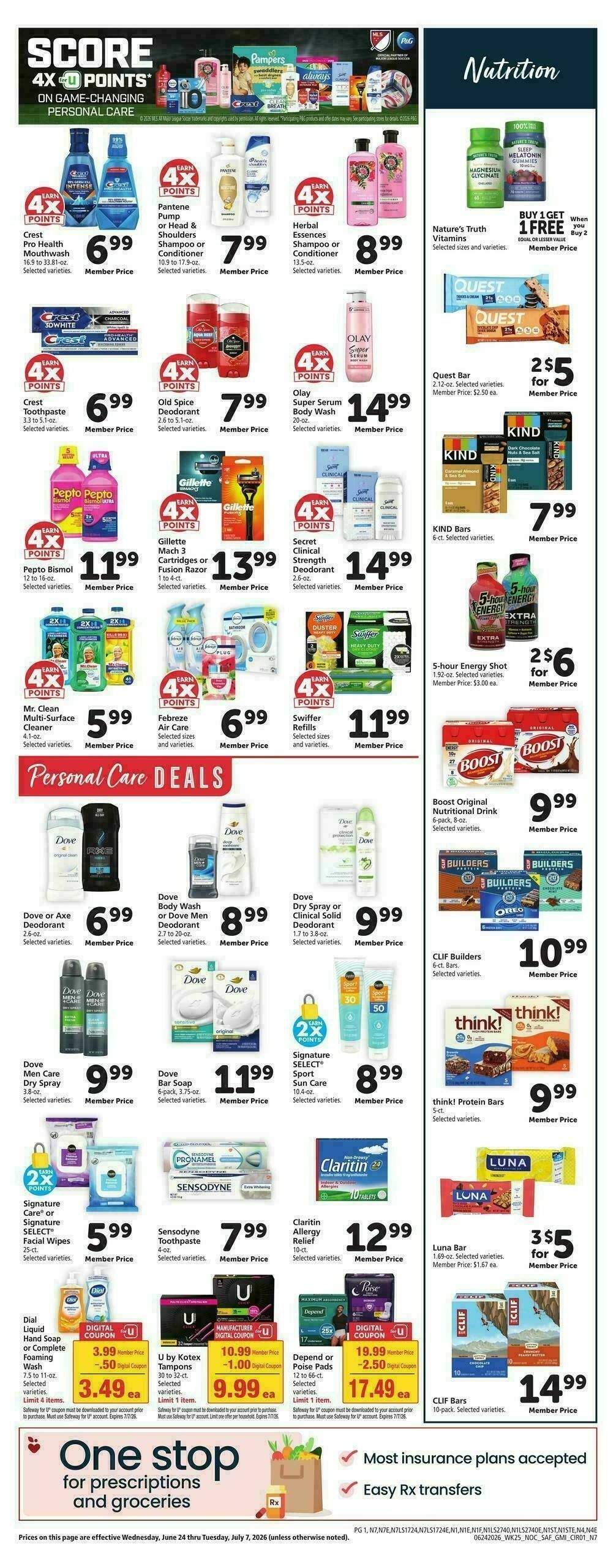 Safeway Weekly Ad from June 24