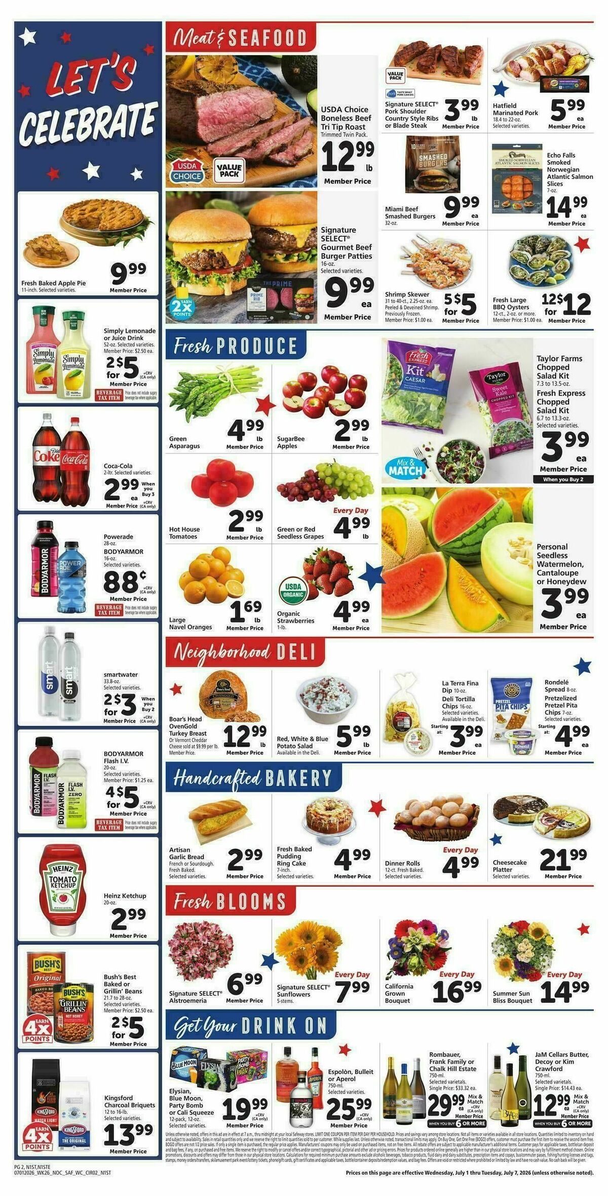 Safeway Weekly Ad from July 1