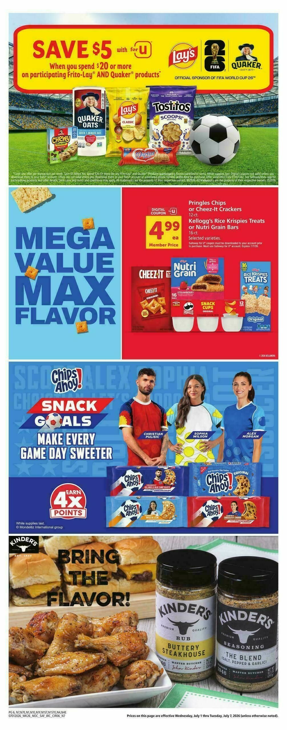 Safeway Weekly Ad from July 1