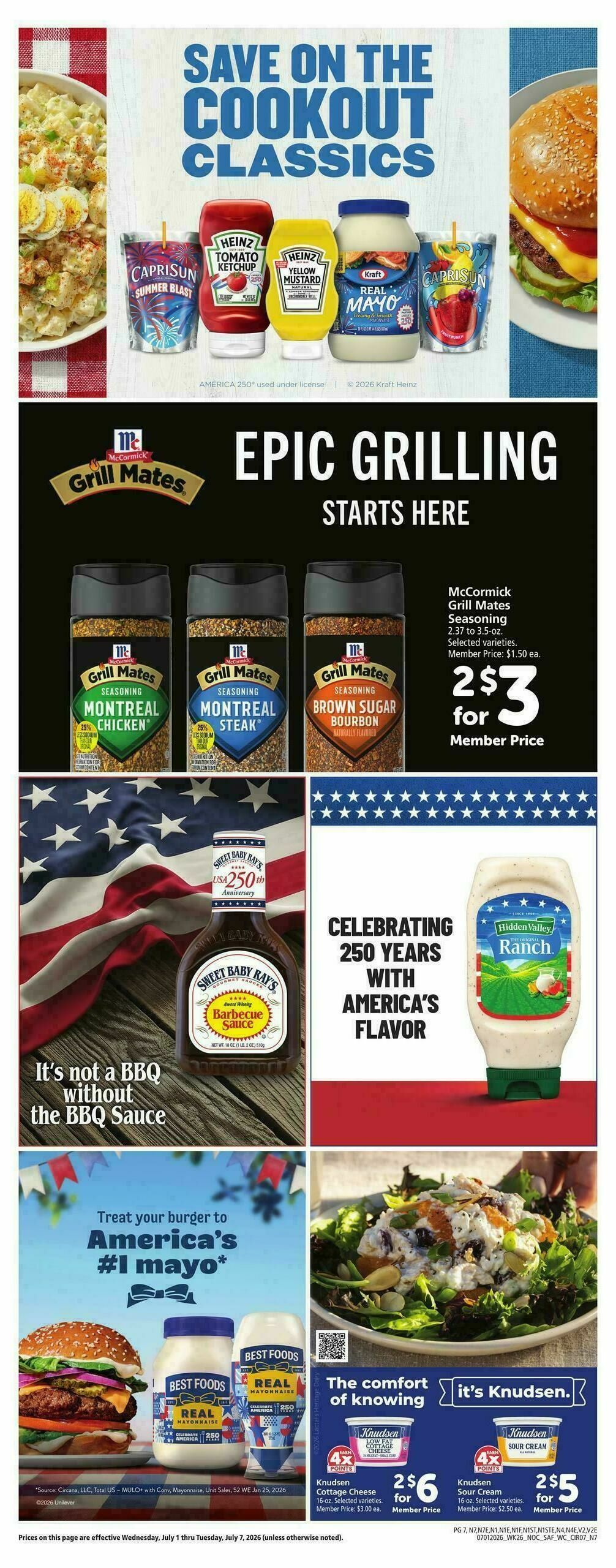 Safeway Weekly Ad from July 1