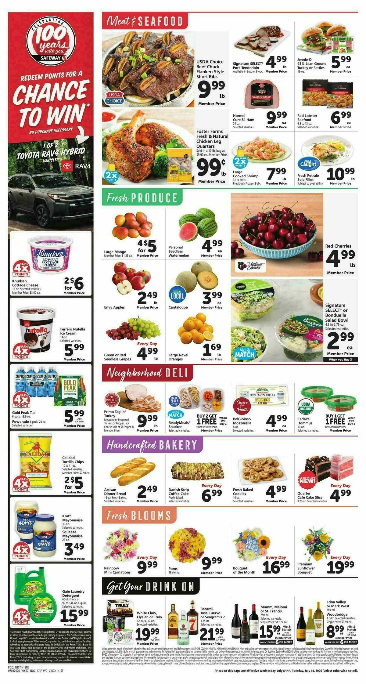 Safeway Weekly Ad from July 8