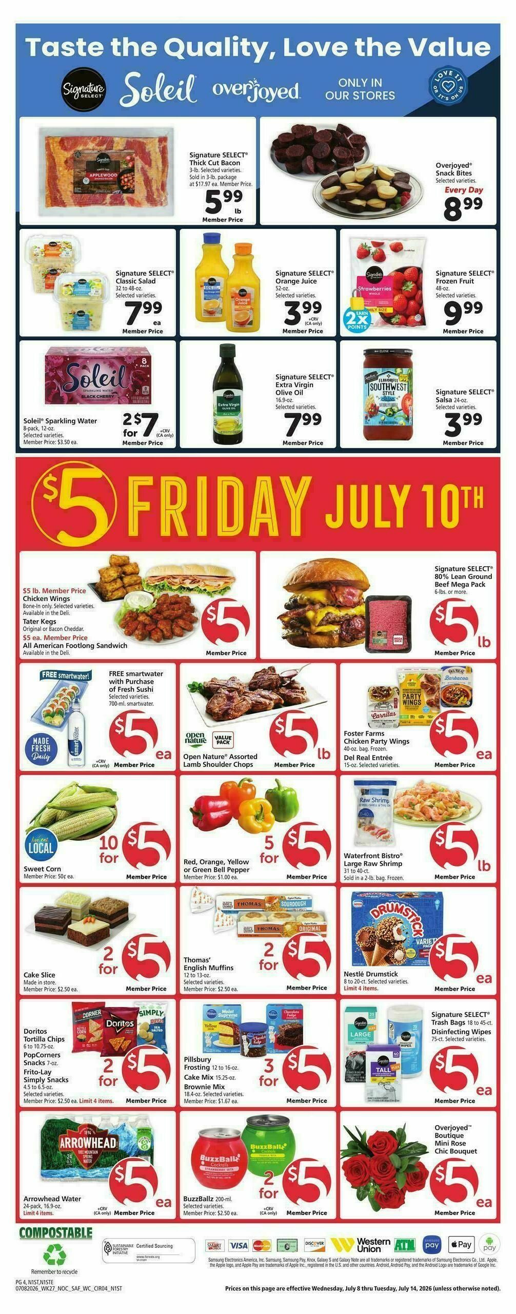 Safeway Weekly Ad from July 8