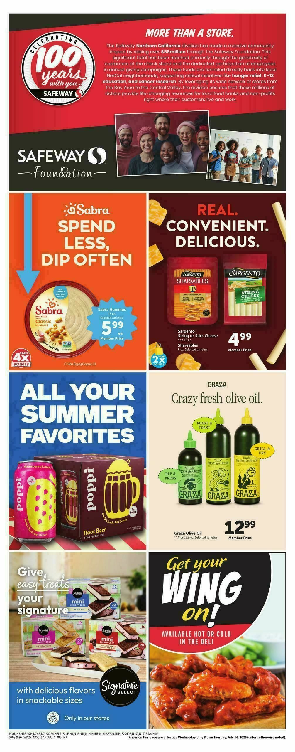 Safeway Weekly Ad from July 8