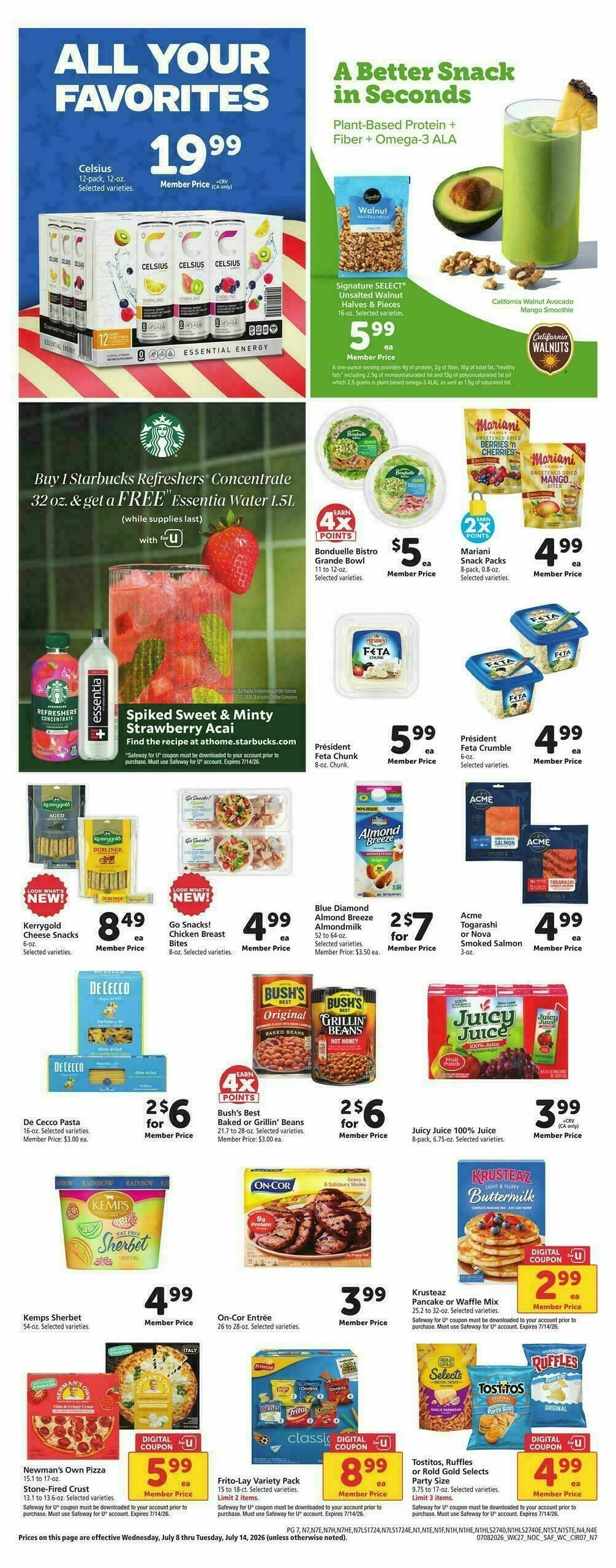 Safeway Weekly Ad from July 8