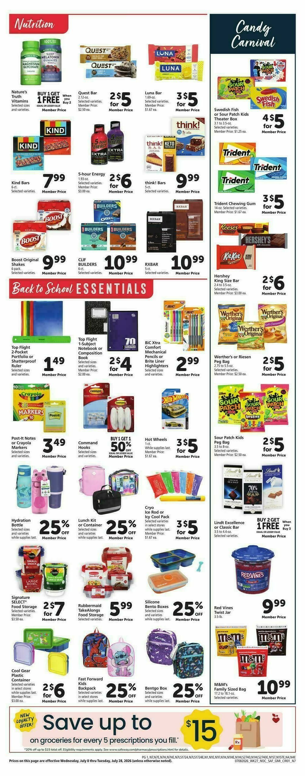 Safeway Weekly Ad from July 8