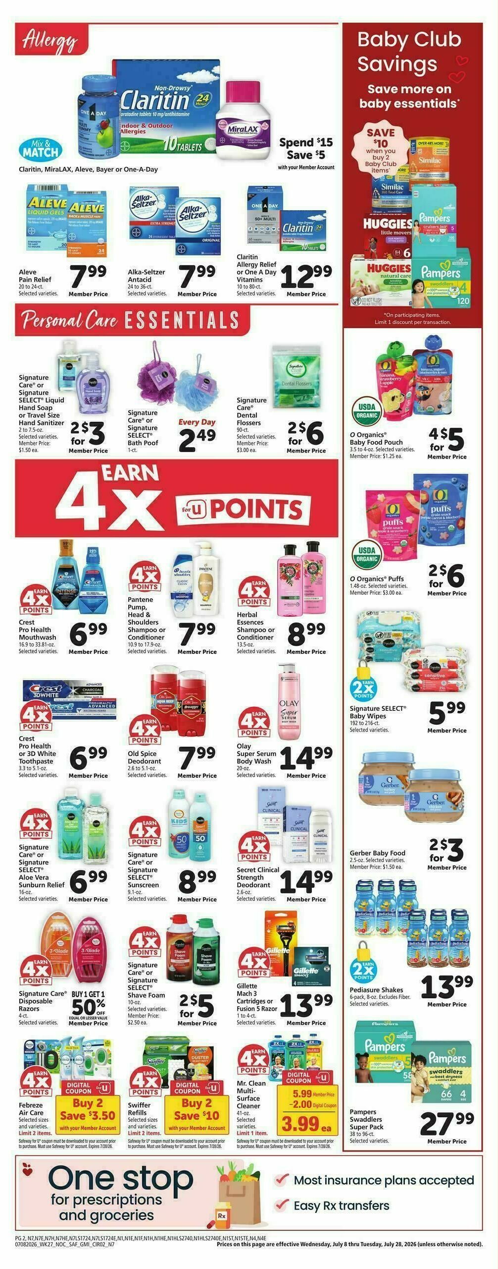 Safeway Weekly Ad from July 8