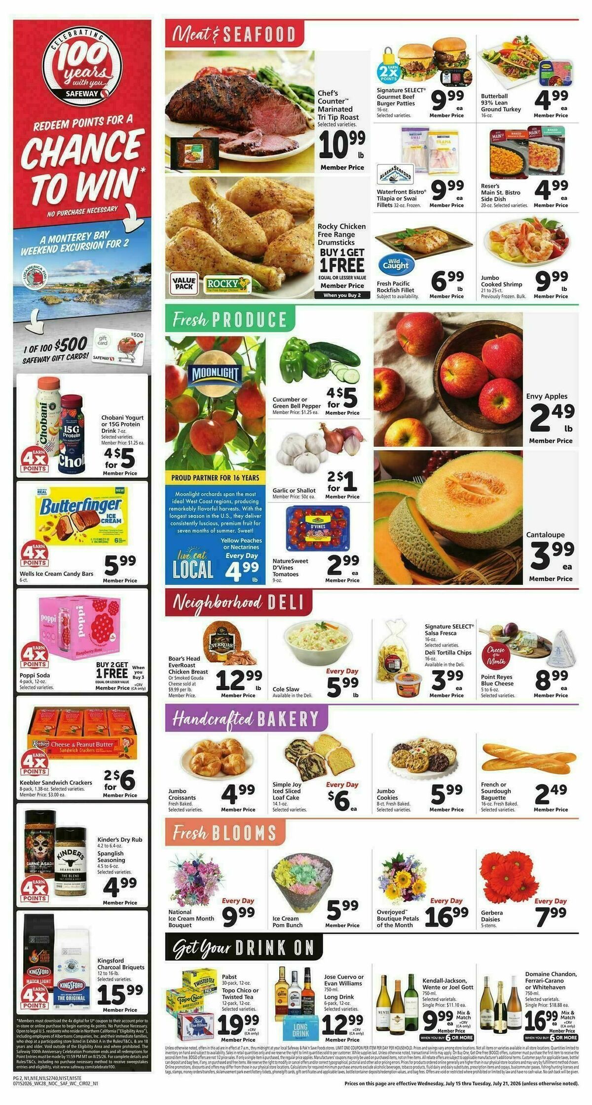Safeway Weekly Ad from July 15