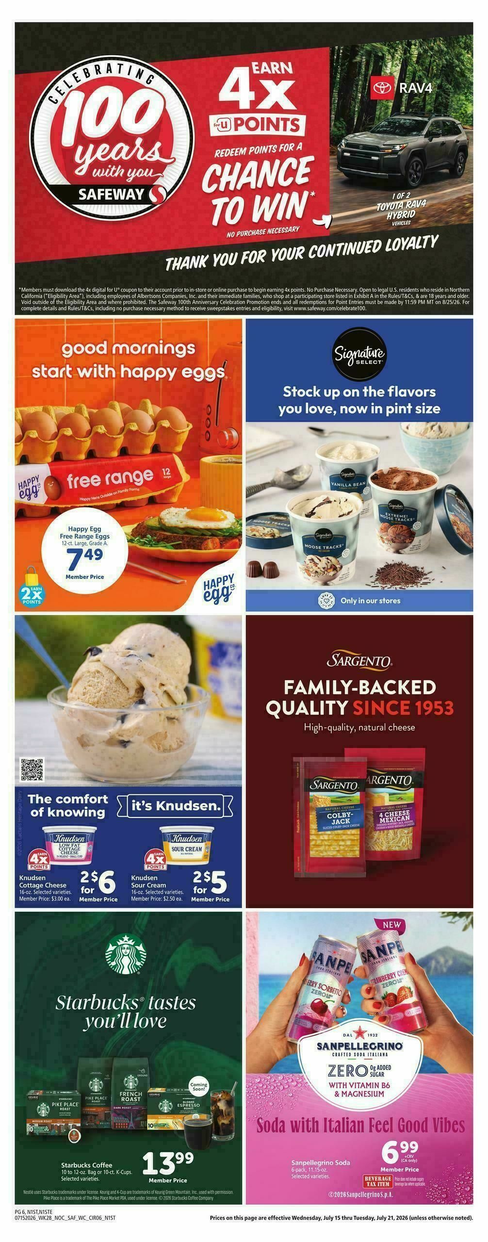 Safeway Weekly Ad from July 15