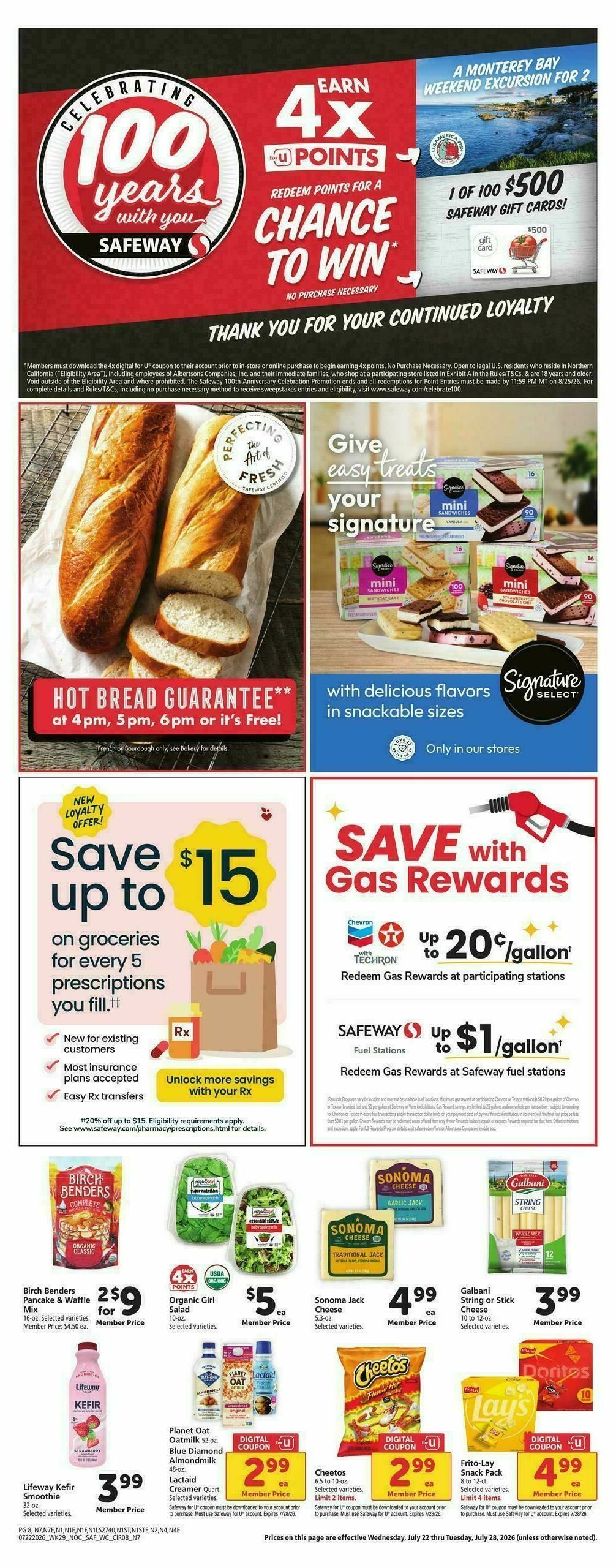 Safeway Weekly Ad from July 22