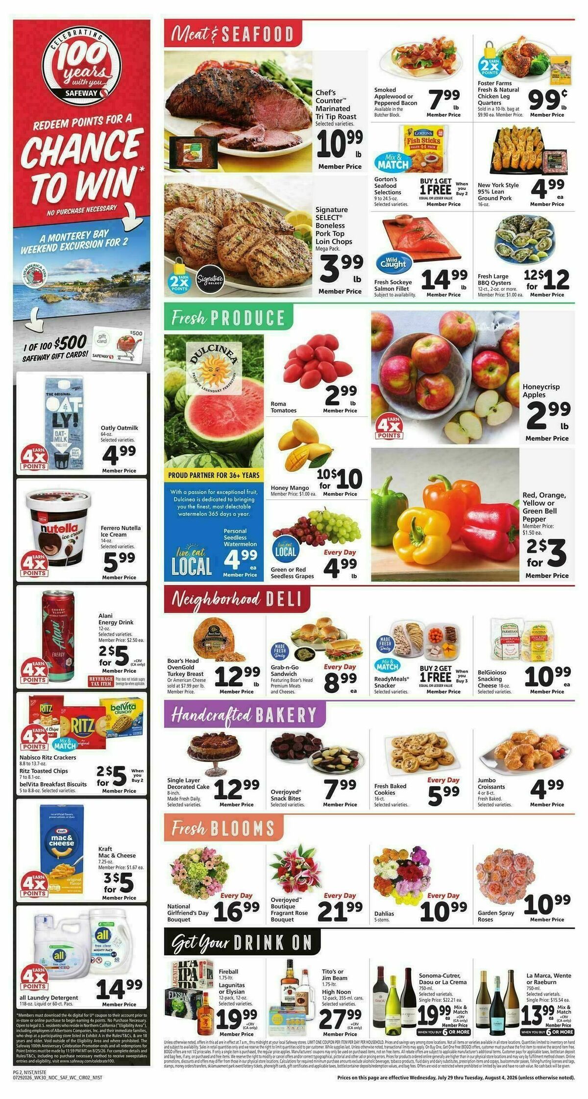Safeway Weekly Ad from July 29