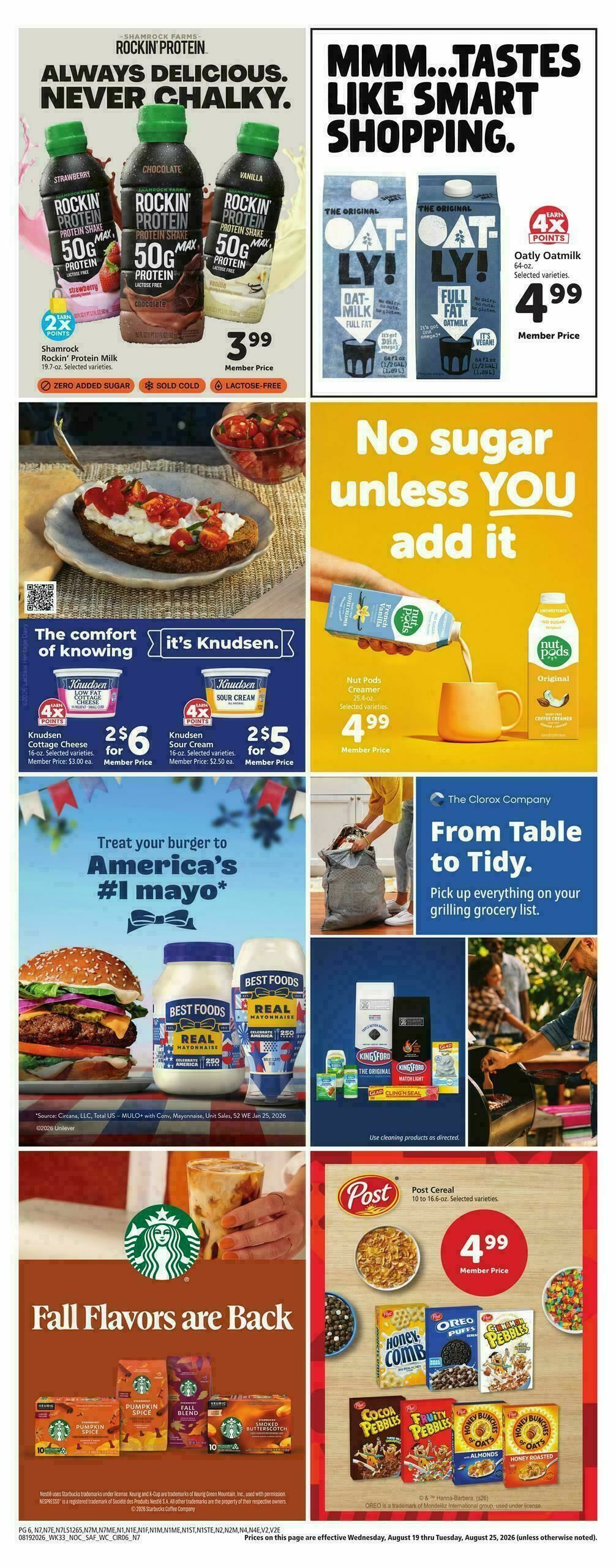 Safeway Weekly Ad from August 19