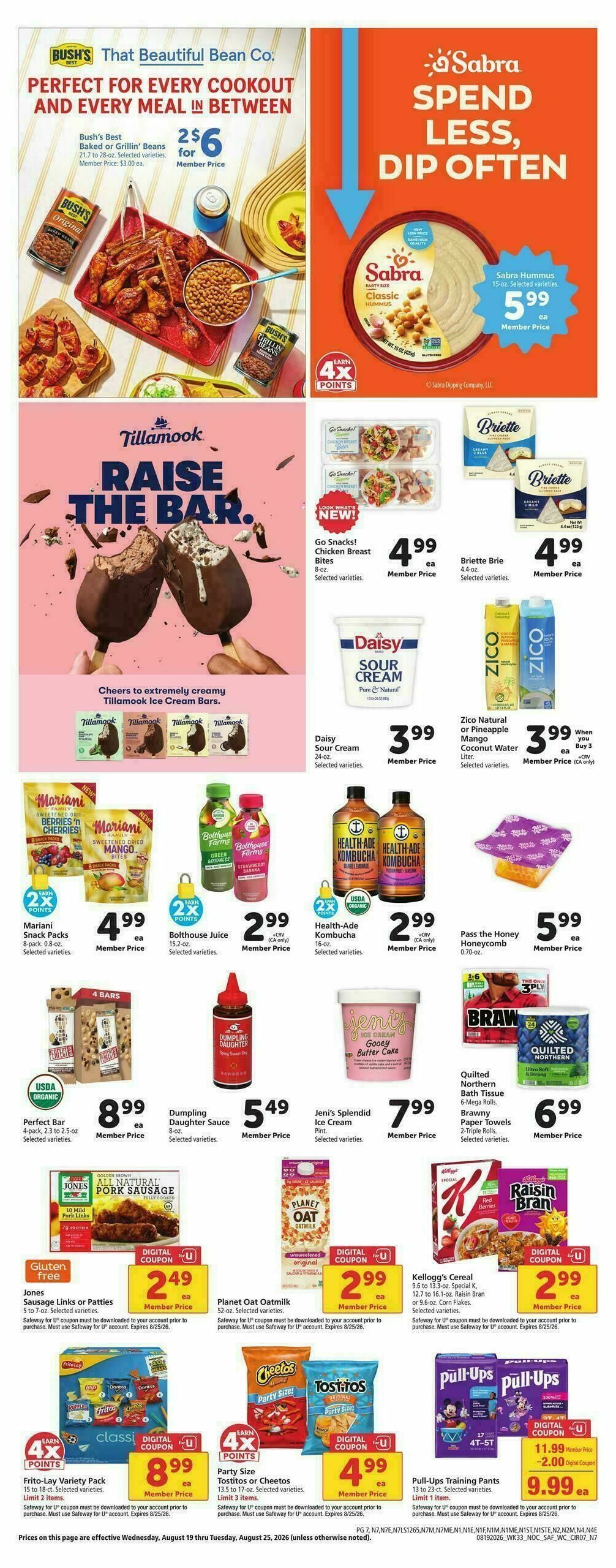 Safeway Weekly Ad from August 19
