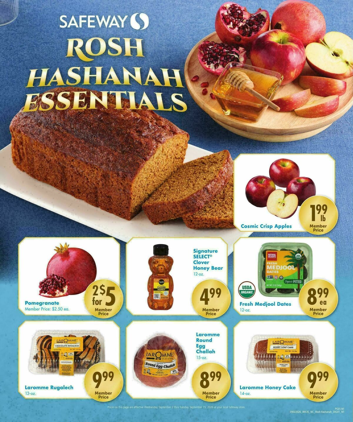 Safeway Specialty Publication Weekly Ad from September 2