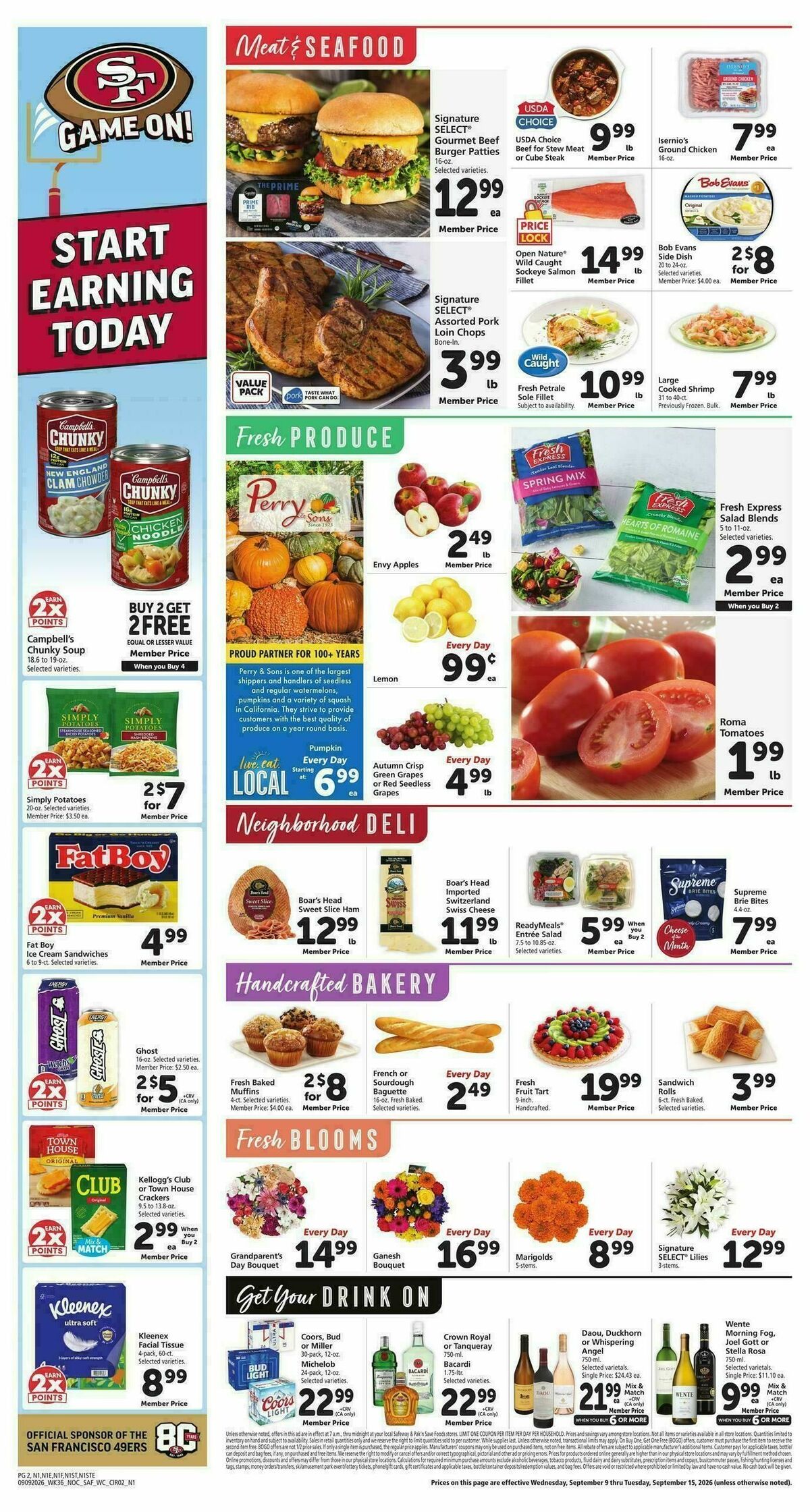 Safeway Weekly Ad from September 9