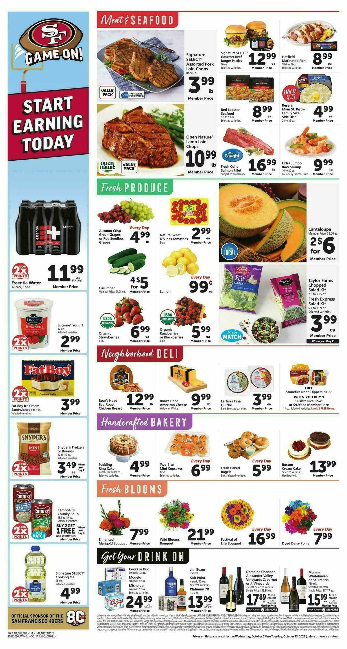 Safeway Weekly Ad from October 7