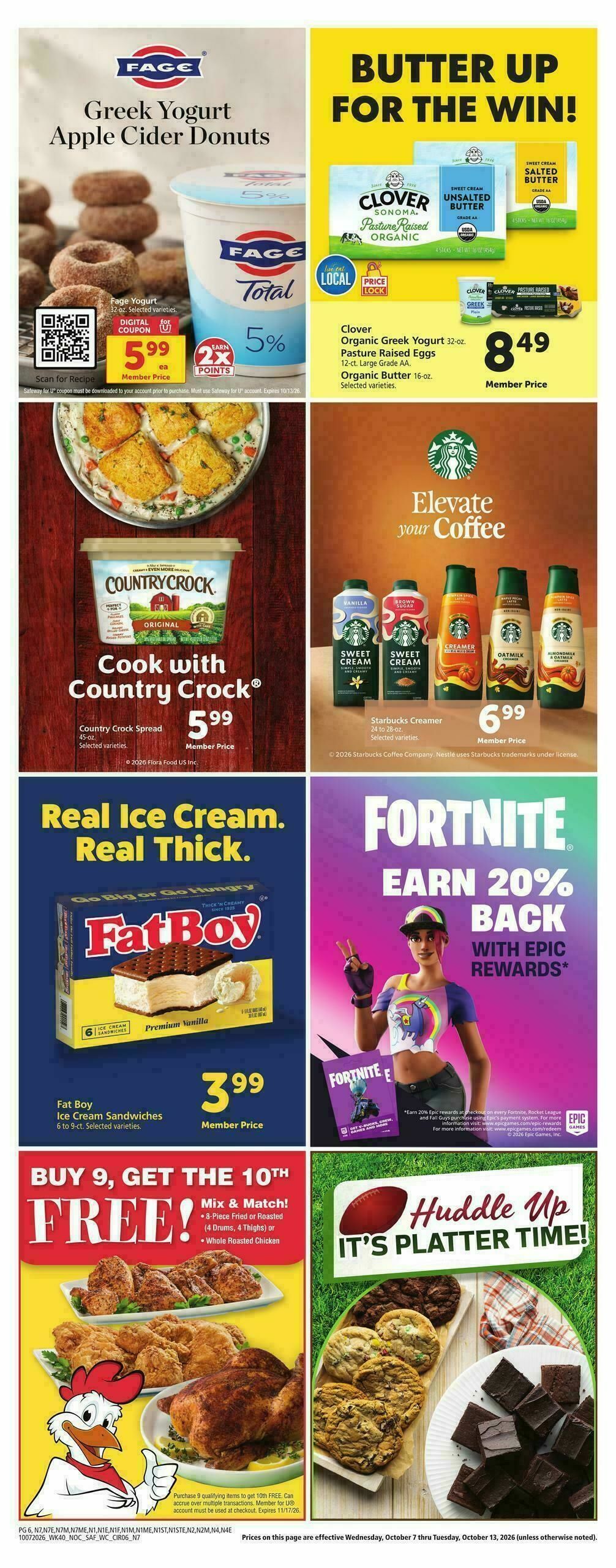 Safeway Weekly Ad from October 7