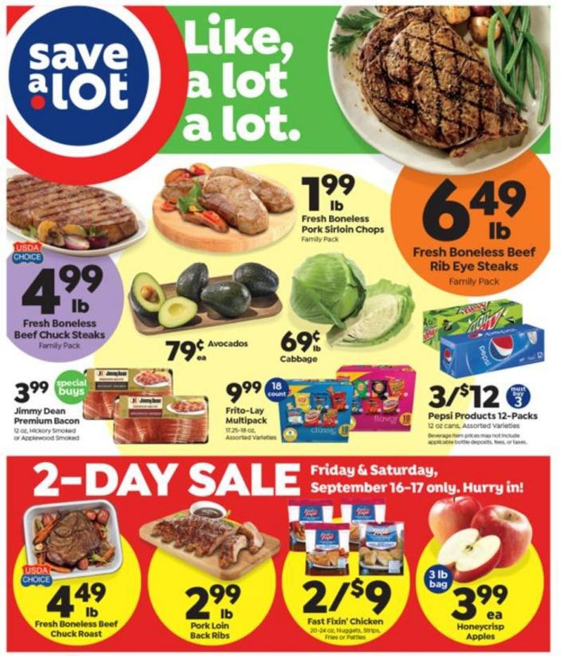 Save A Lot Weekly Ad from September 14