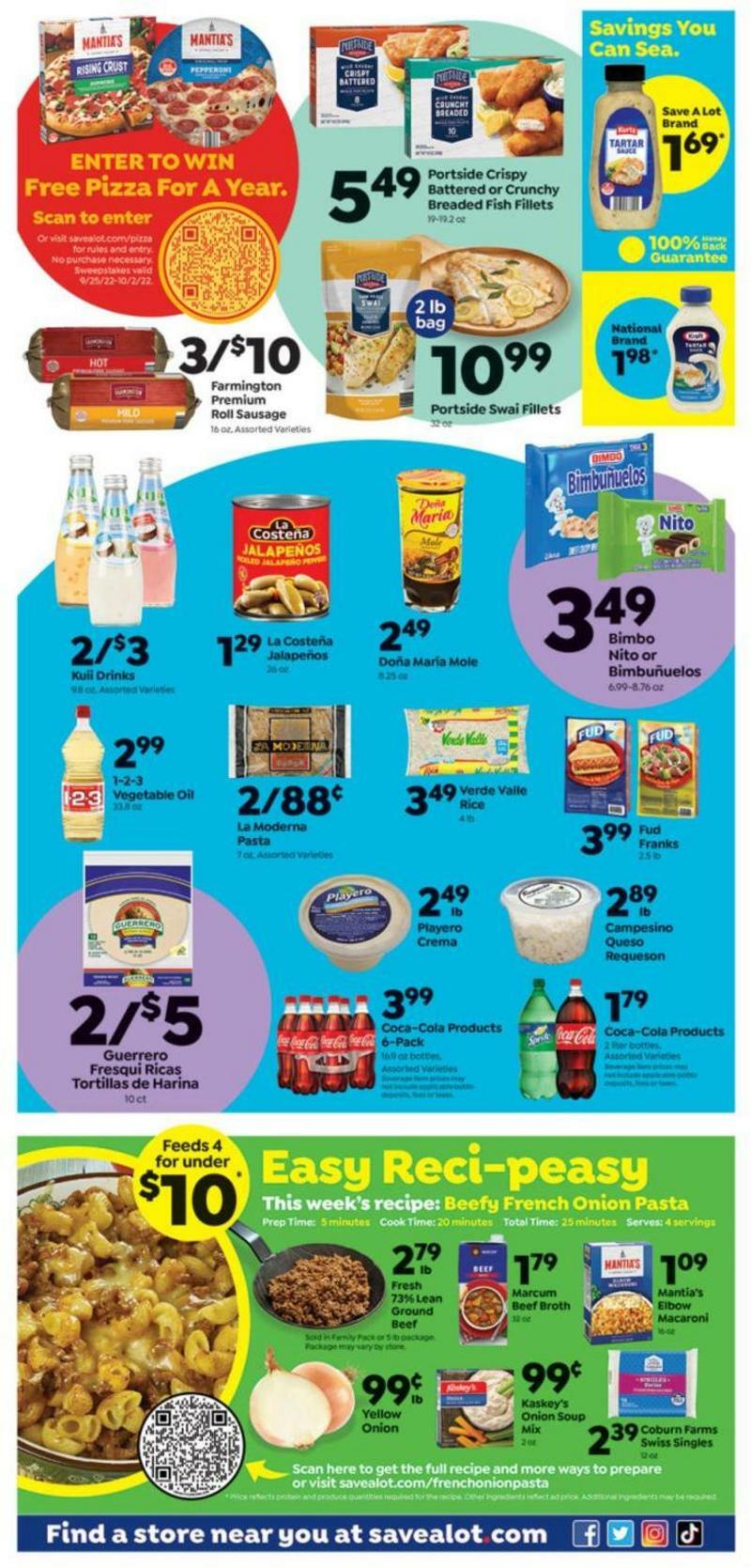 Save A Lot Weekly Ad from September 28
